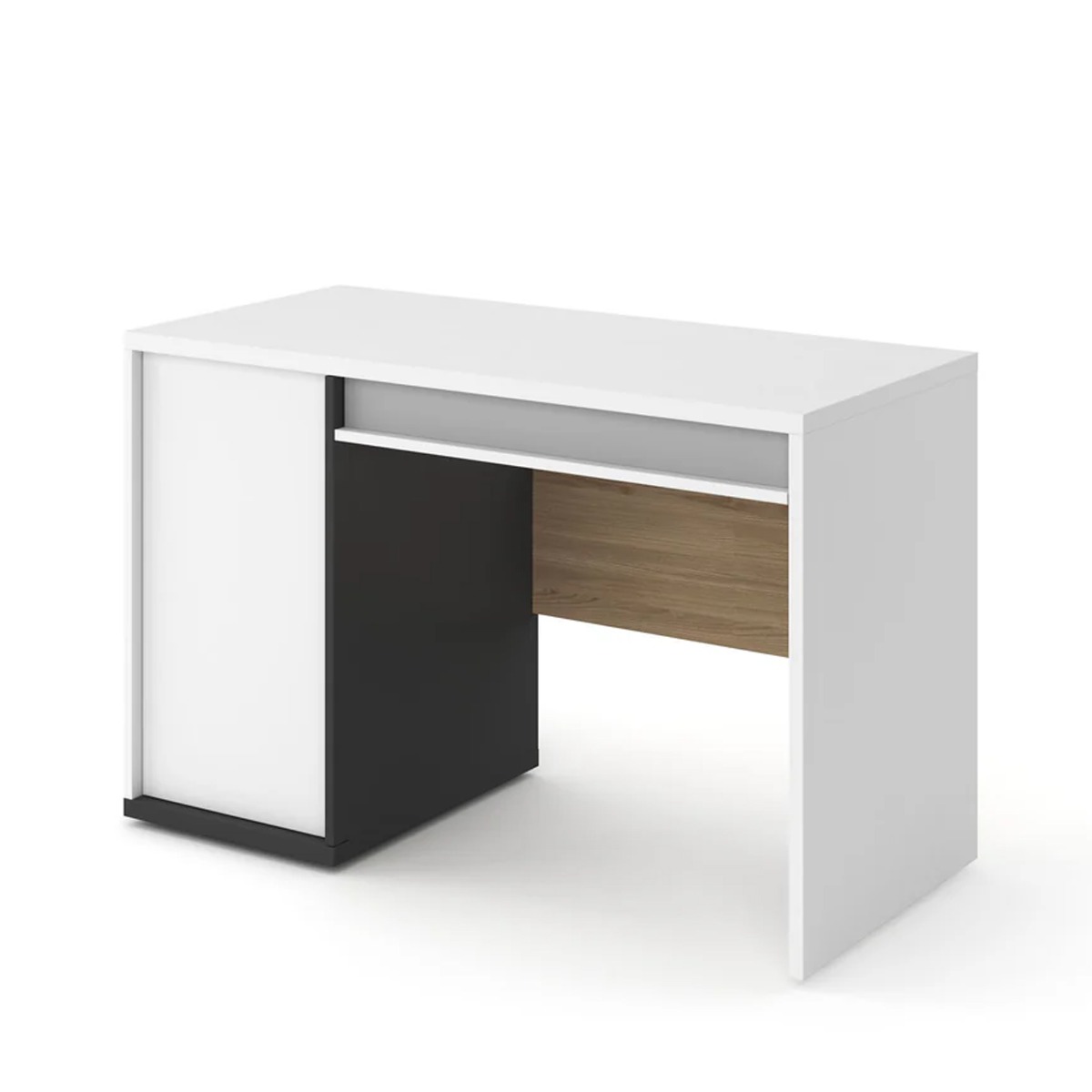 IPSWICH Kids Computer Desk White Matt 120cm - Art Nest