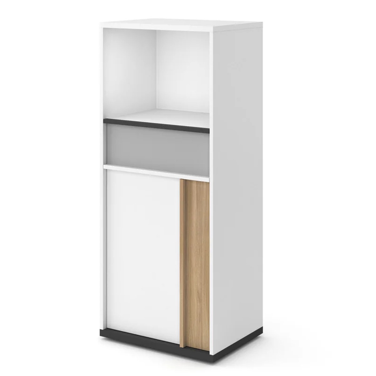 IPSWICH Kids Sideboard Cabinet White Matt 55cm - Art Nest