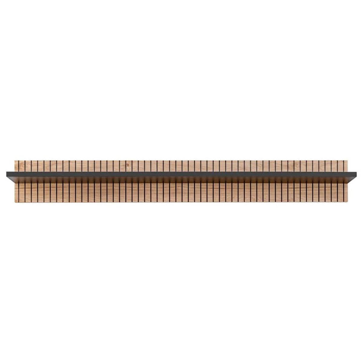 OPHELIA Wall Shelf Oak Hickory 160cm - Art Nest