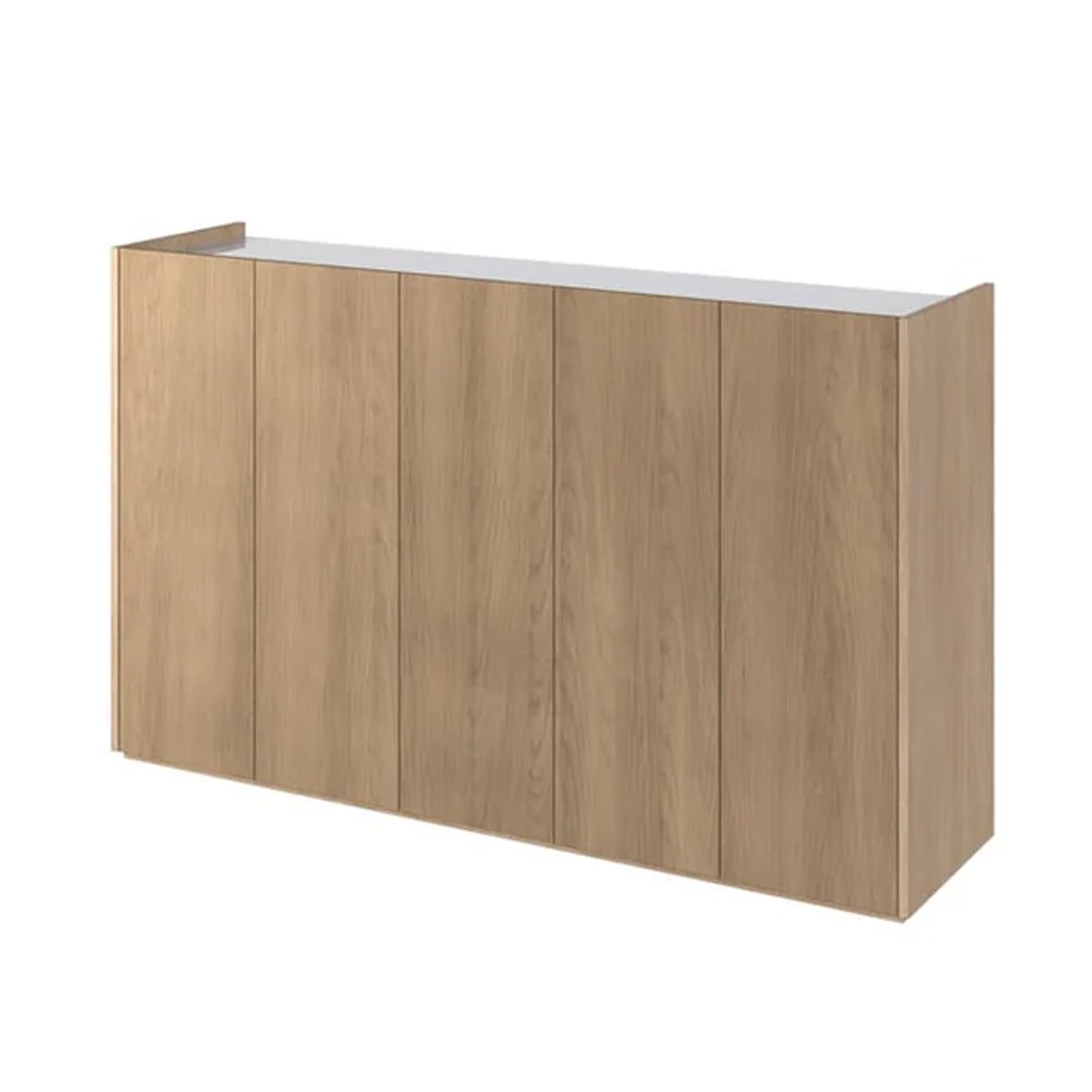 EASEVA Sideboard Cabinet Oak Scandi 156cm - Art Nest