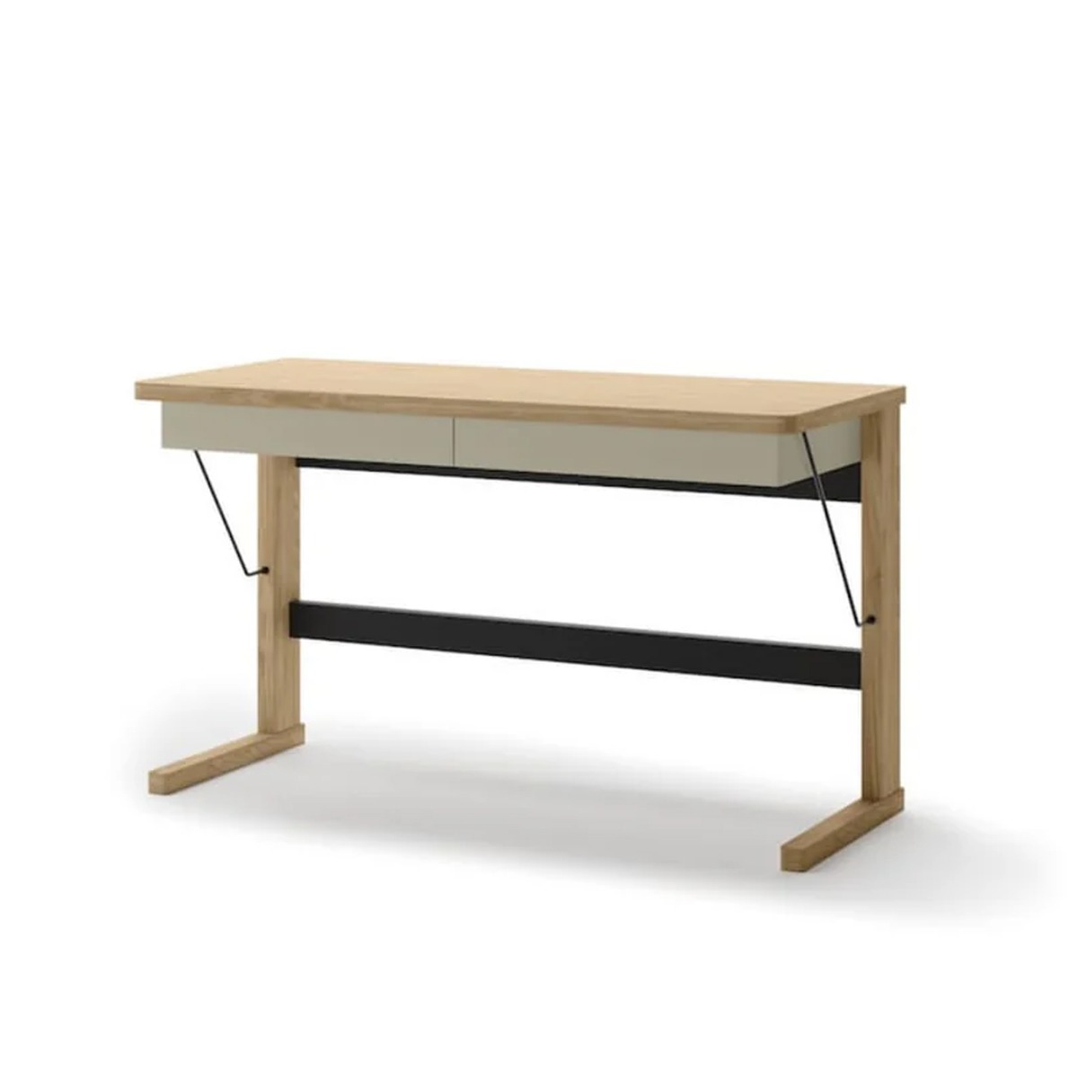 OLIVANNE Desk Oiled Oak 131cm - Art Nest