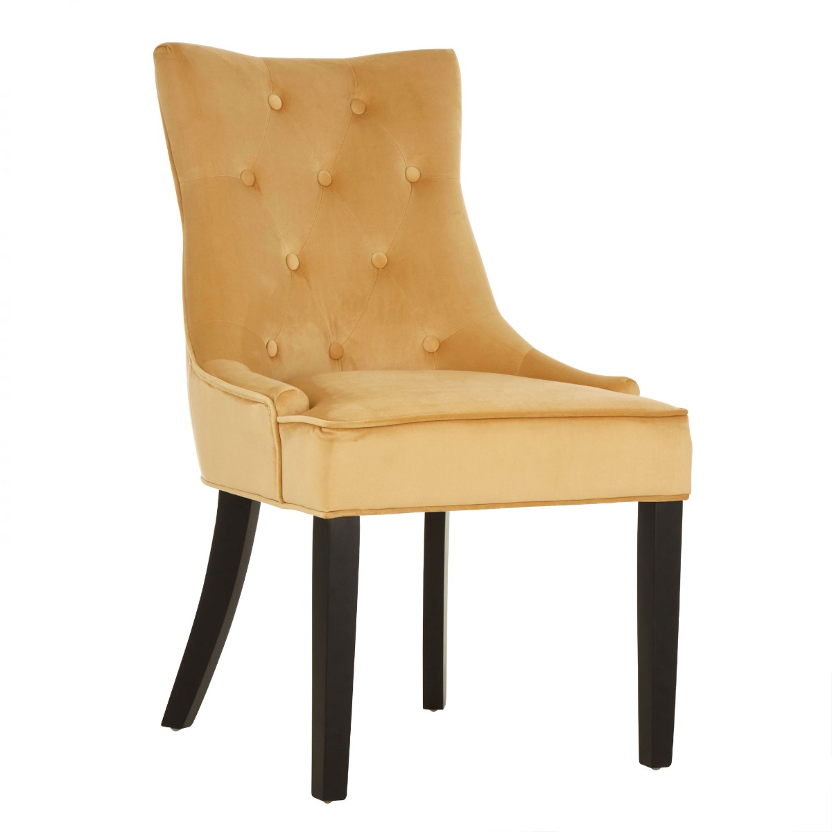 Daxton Beige Velvet Dining Chair