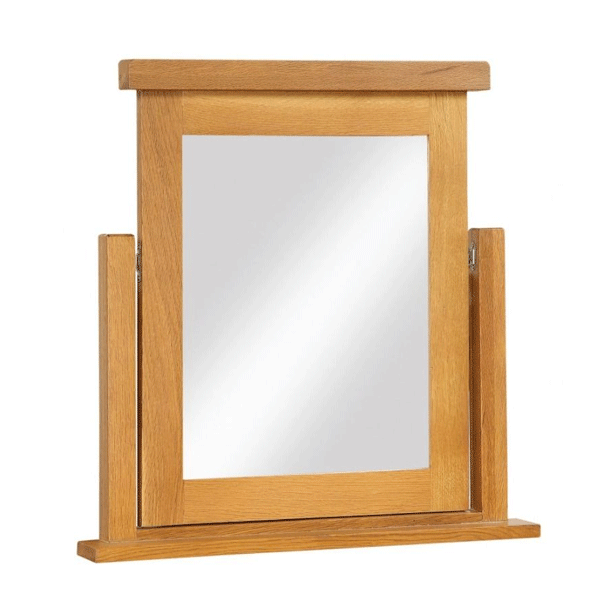 ACORN Wooden Dressing Table Mirror - Oak - Sigrid Mills