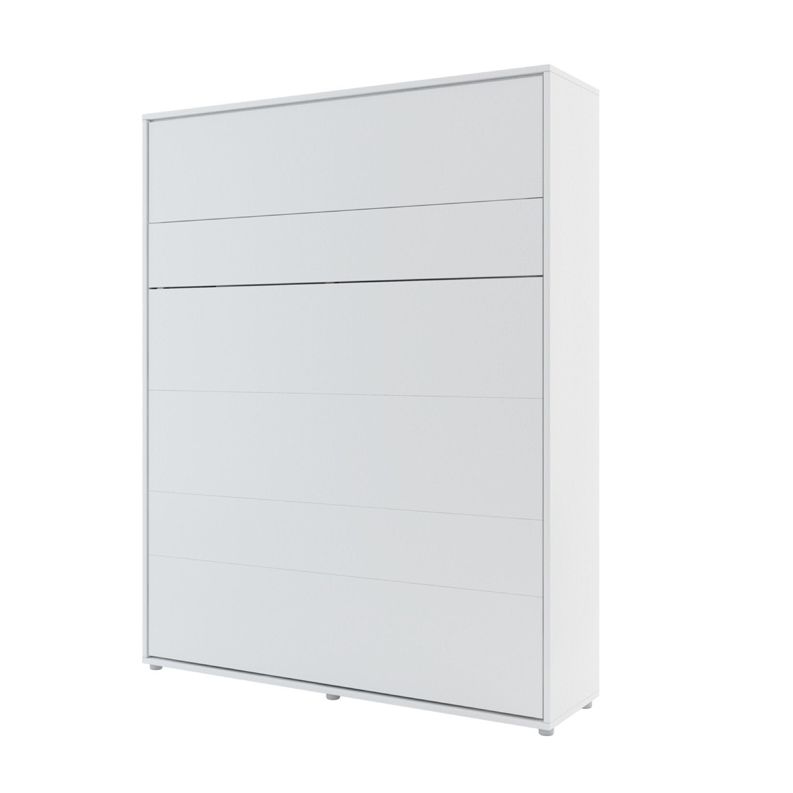 ArtNest Vertical Wall Bed 160cm - White Matt - Art Nest