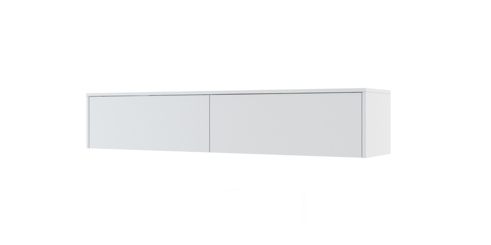Over Bed Unit for ArtNest Horizontal Wall Bed Concept 160cm - White Matt - Art Nest