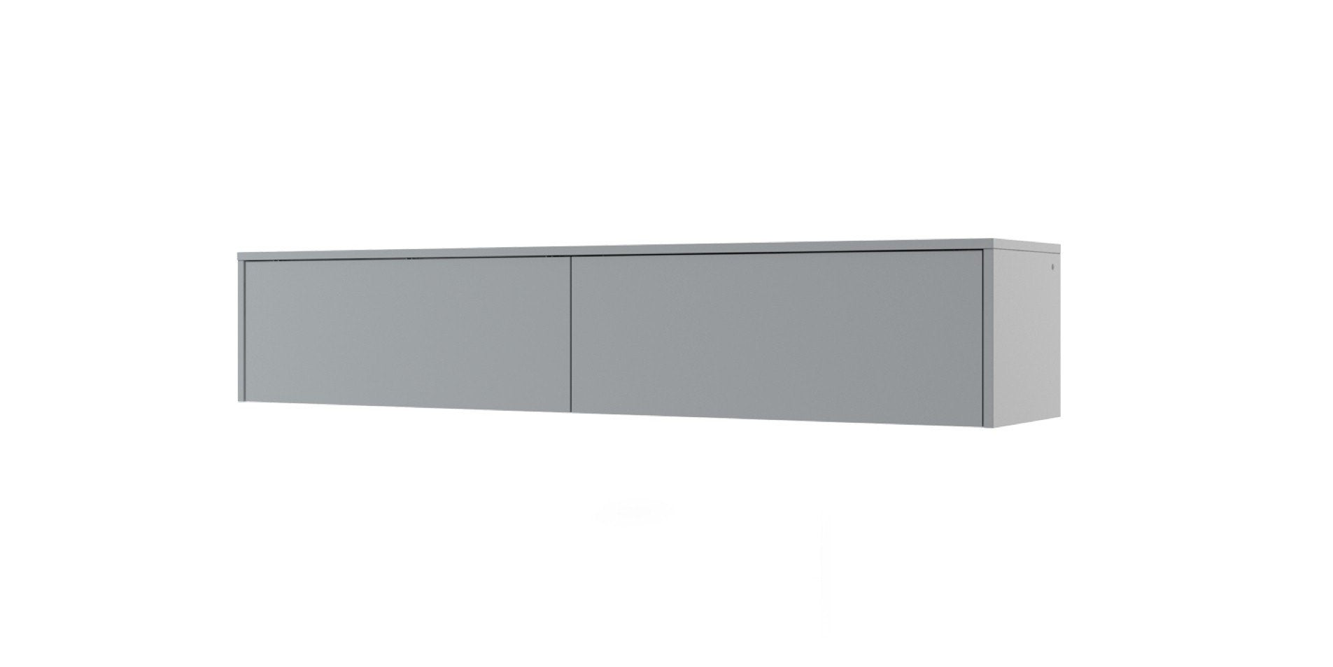 Over Bed Unit for ArtNest Horizontal Wall Bed Concept 160cm - Matt Grey - Art Nest