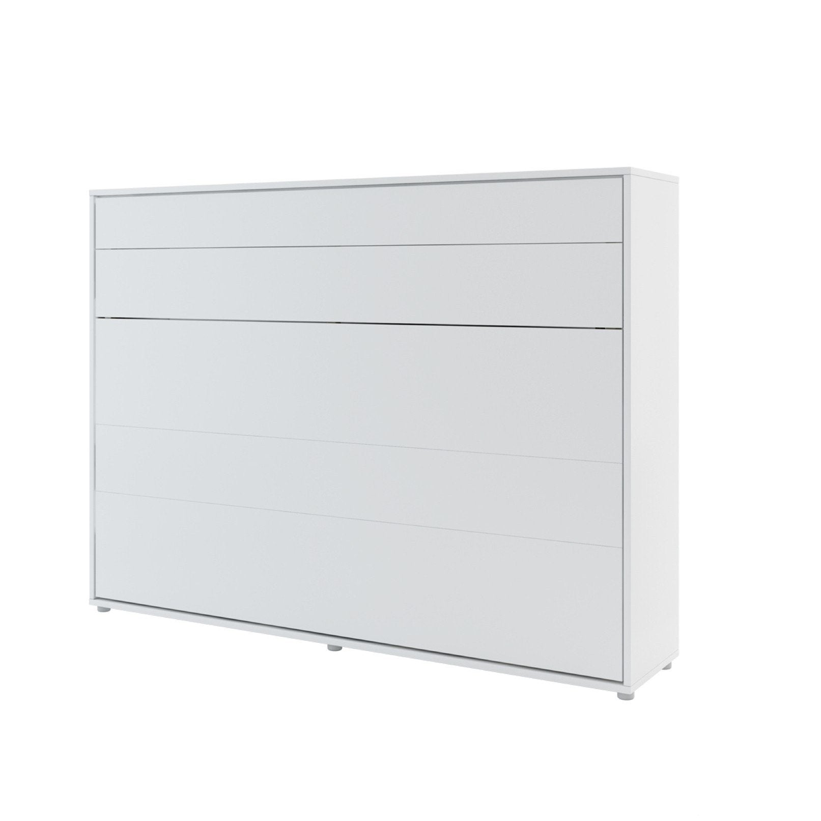 ArtNest Horizontal Wall Bed 140cm - White Matt - Art Nest