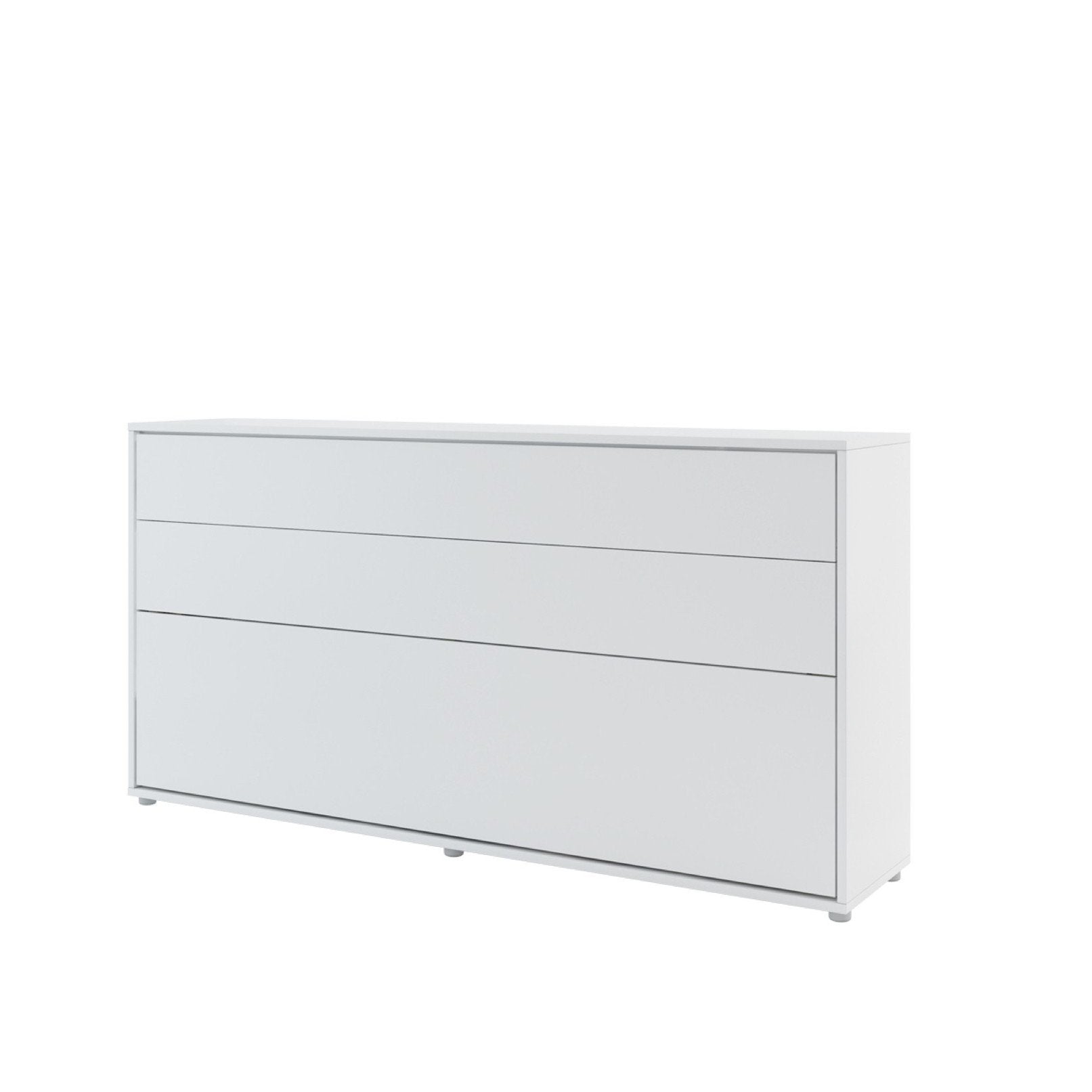 ArtNest Horizontal Wall Bed 90cm - White Matt - Art Nest