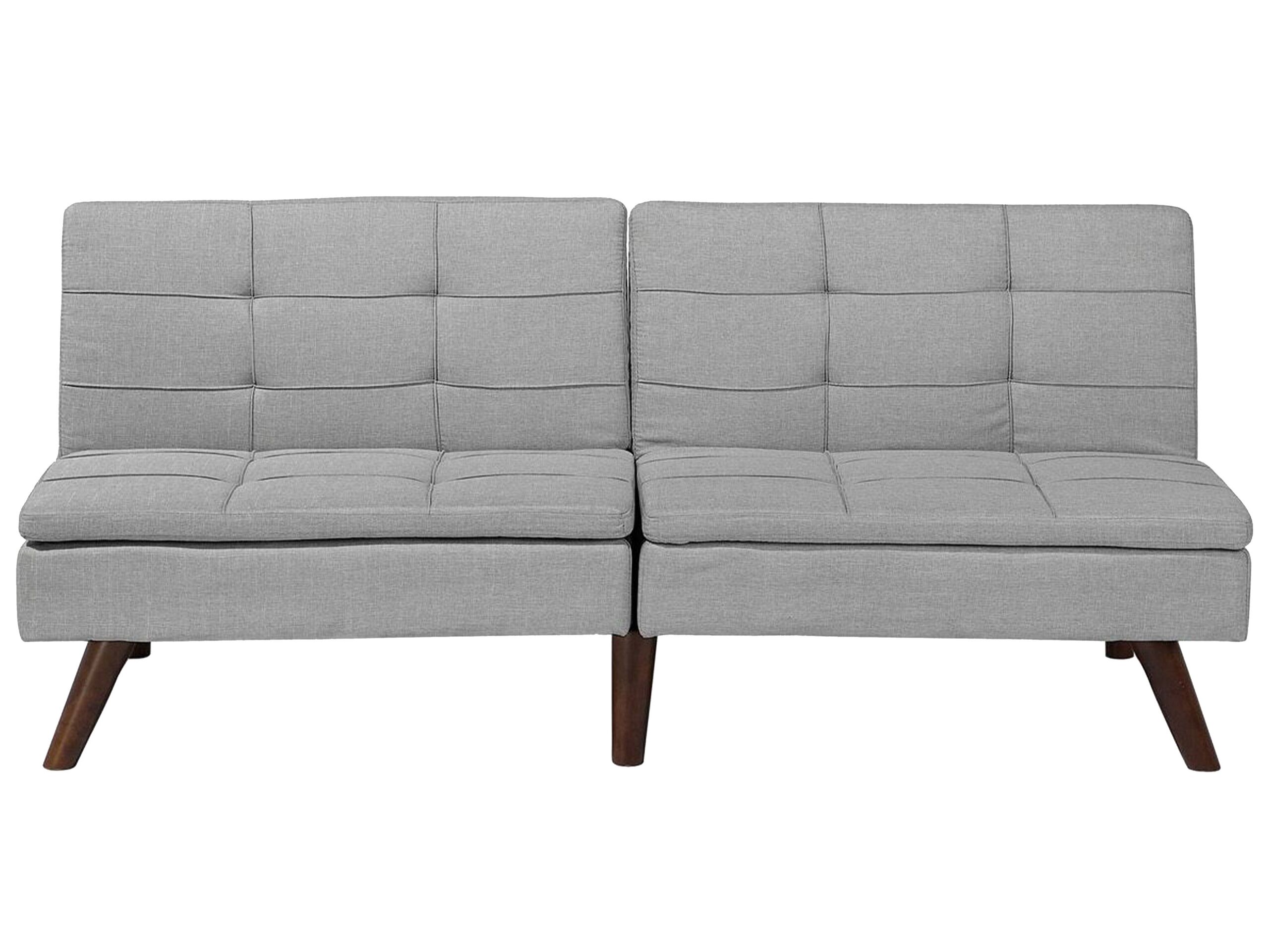 Fabric Sofa Bed Light Grey RONNE - Gemini Interiors