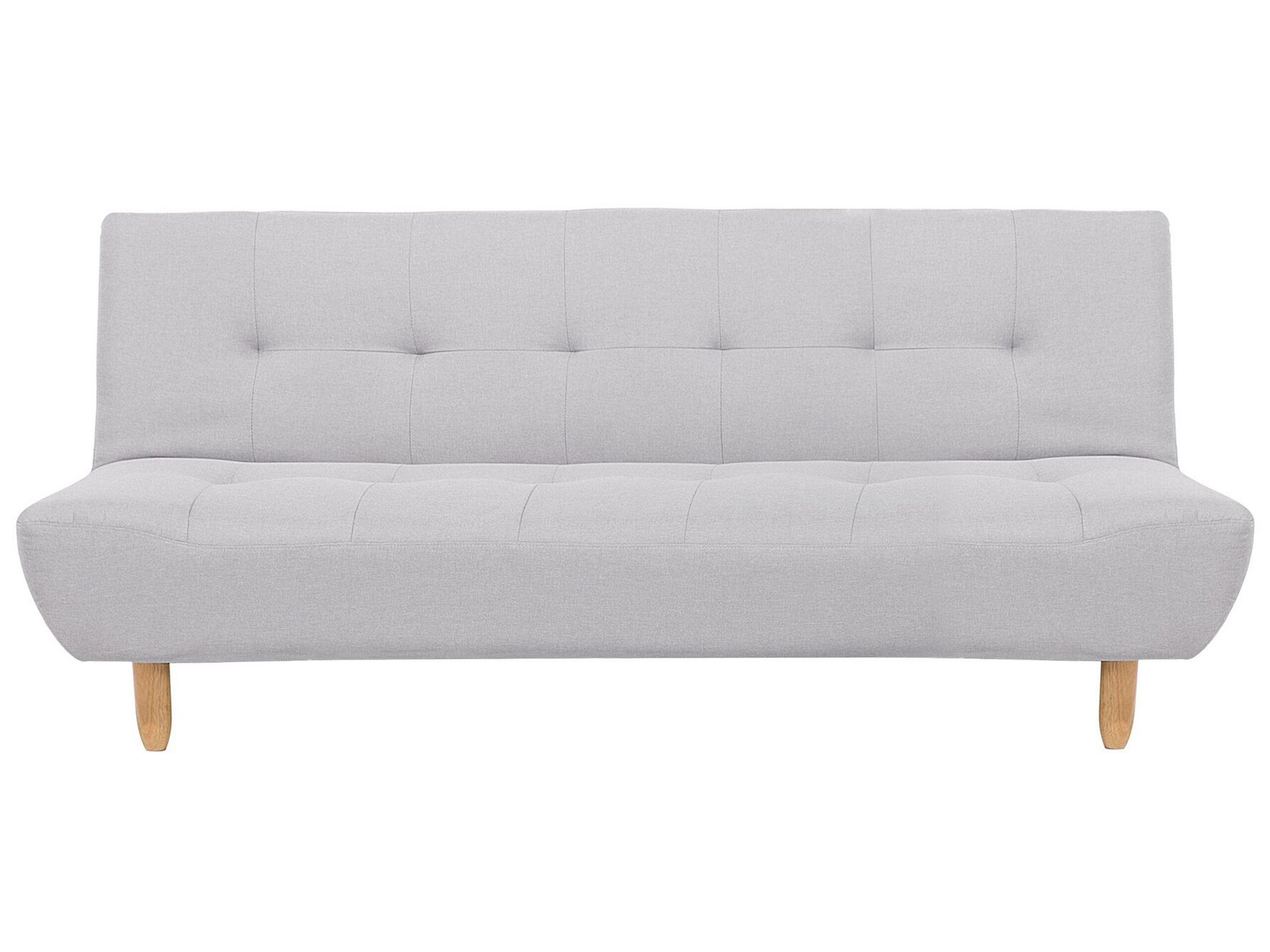 Fabric Sofa Bed Light Grey ALSTEN - Gemini Interiors