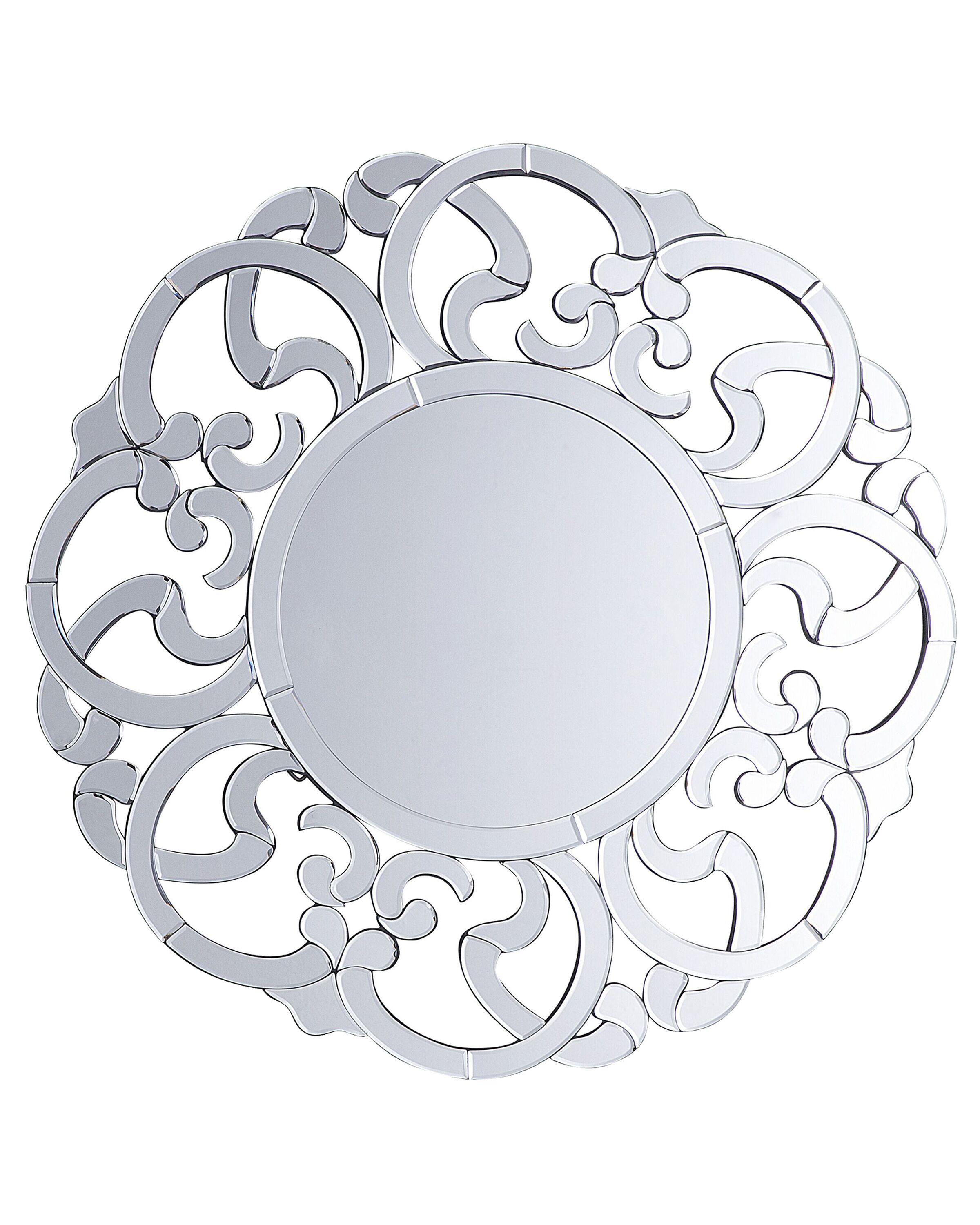 Wall Mirror 70cm Silver - Gemini Interiors