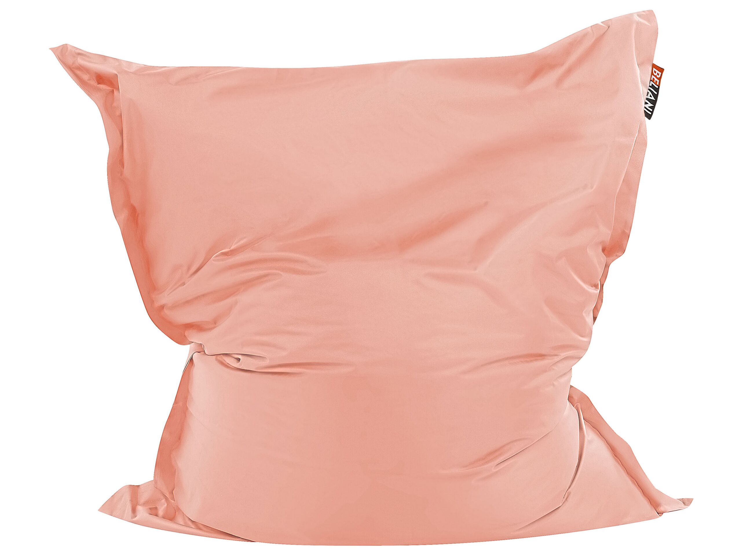 Large Bean Bag 140 x 180 cm Peach Pink FUZZY - Gemini Interiors
