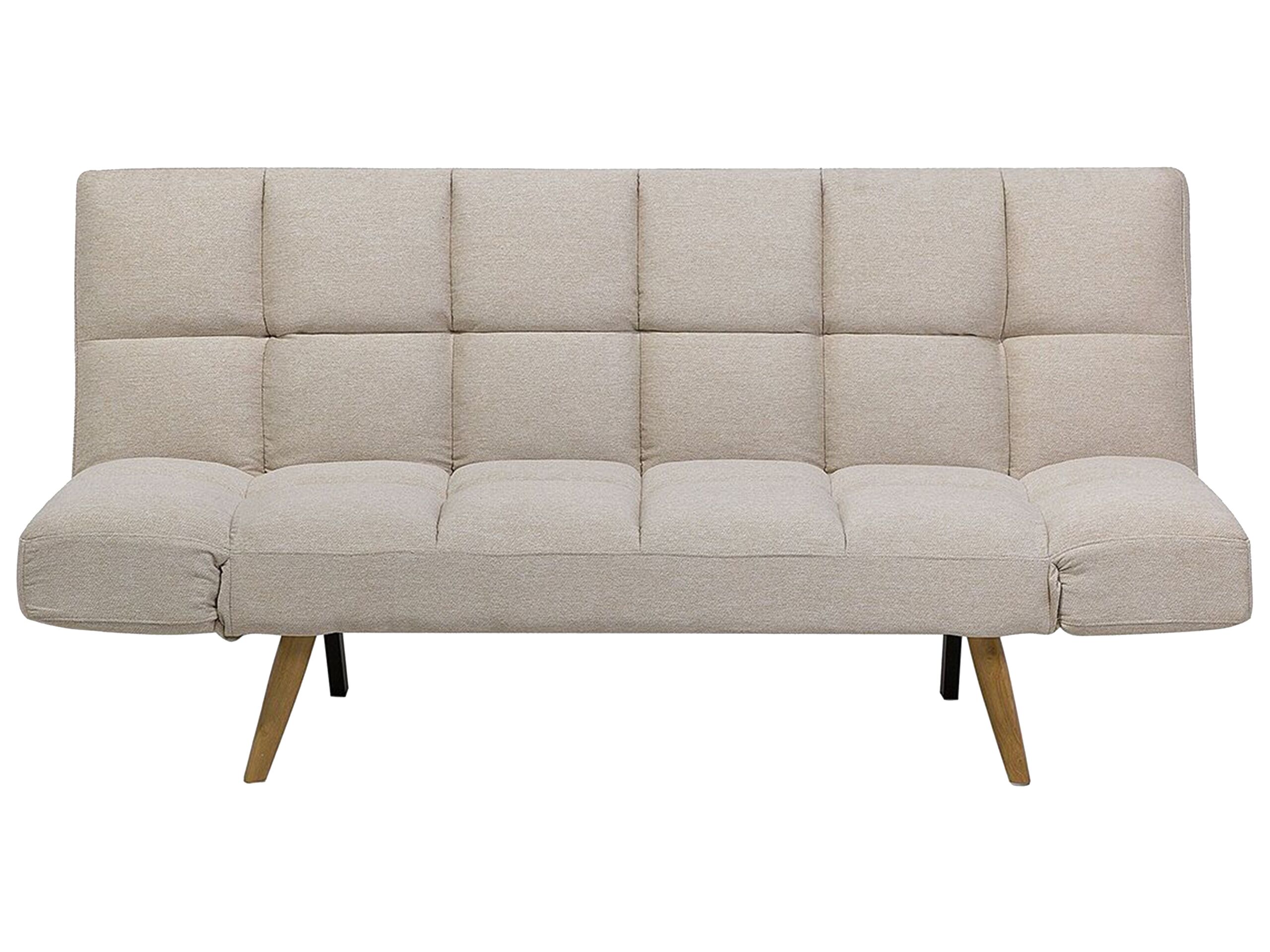 Fabric Sofa Bed Beige INGARO - Gemini Interiors