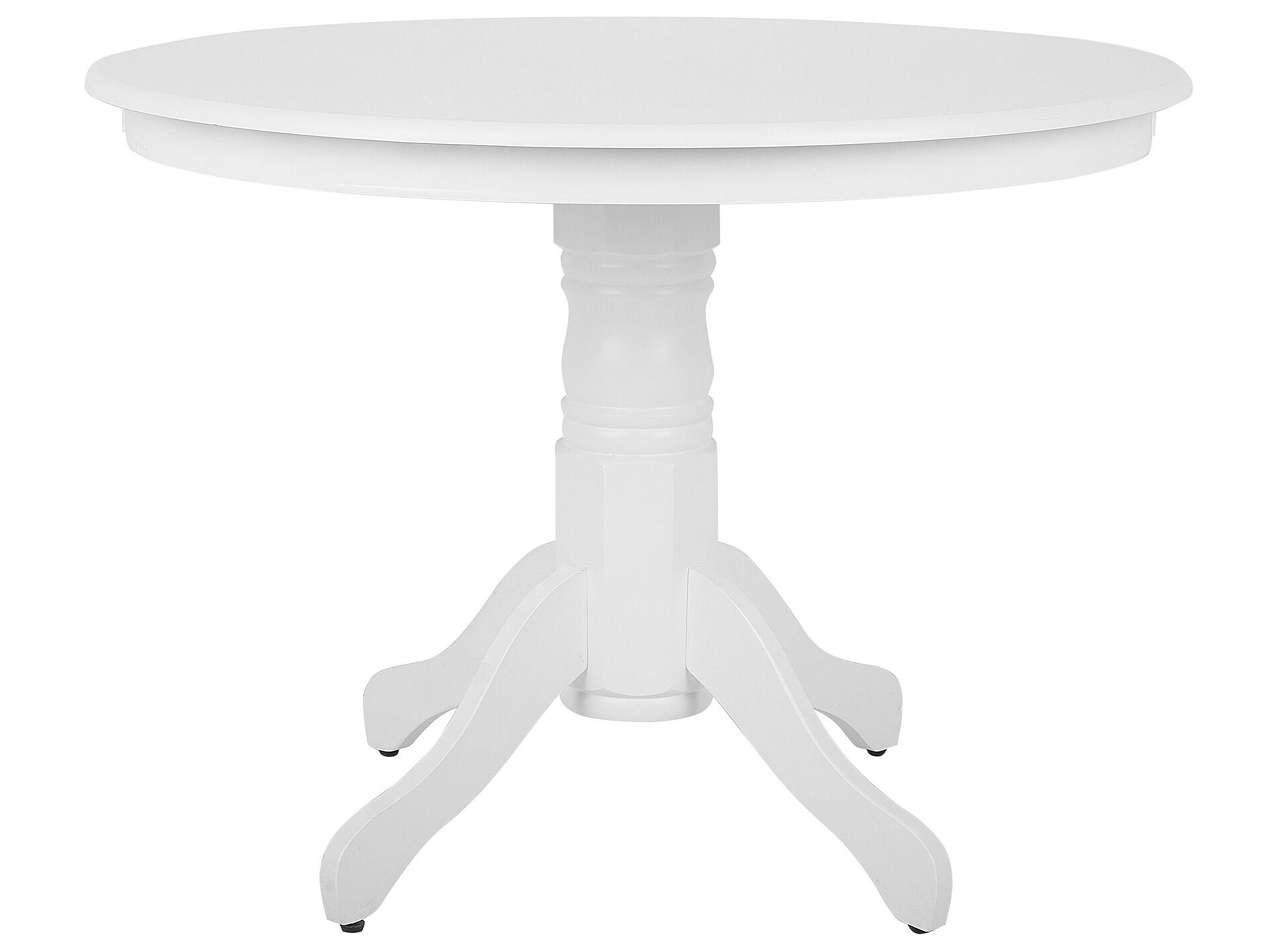 Round Dining Table âŒ€ 100 cm White AKRON - Gemini Interiors
