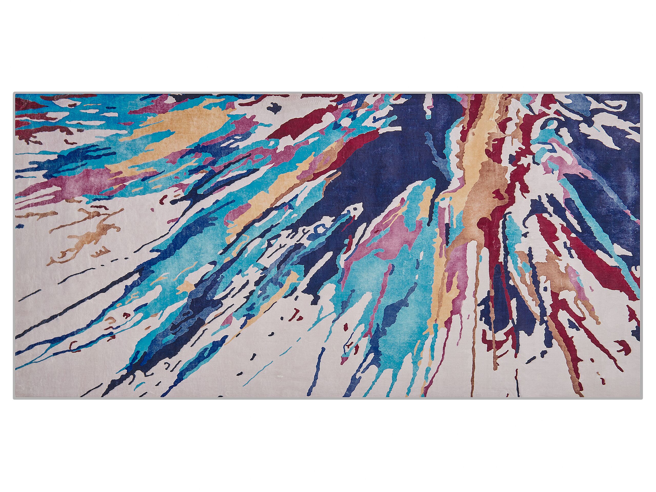 Area Rug 80x150cm Multicolour - Gemini Interiors