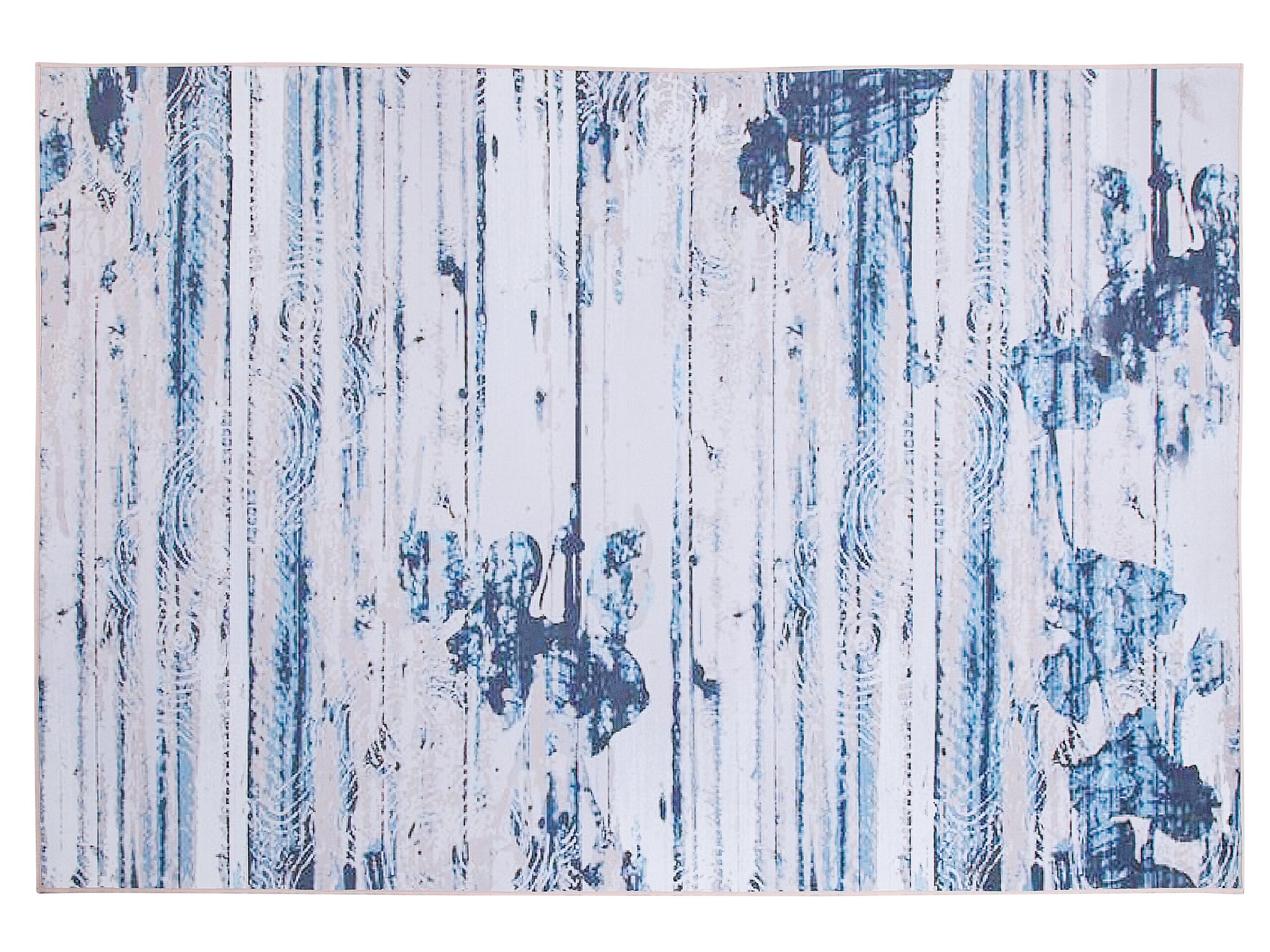 Area Rug 140x200cm Beige and Blue - Gemini Interiors