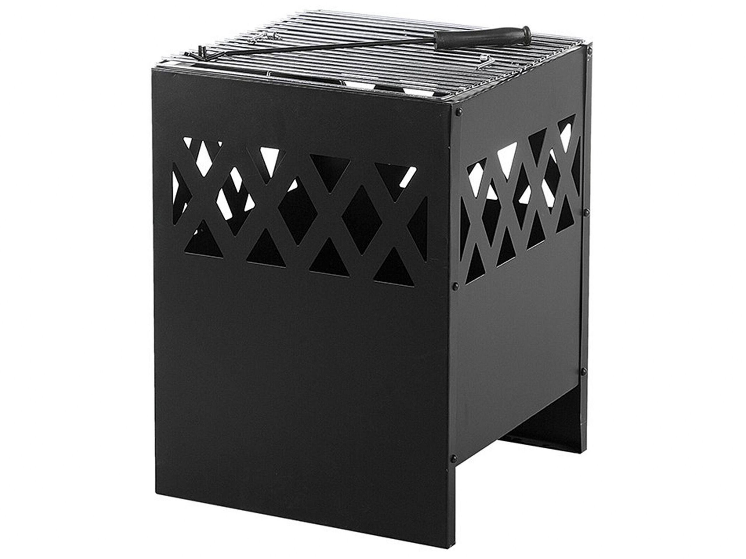 Charcoal Fire Pit Black SHIGA - Gemini Interiors