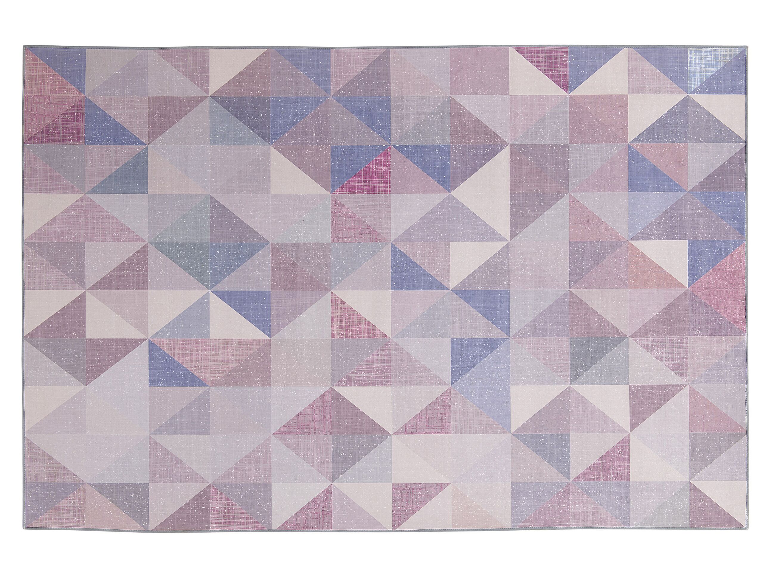 Area Rug 140x200cm Grey with Blue - Gemini Interiors