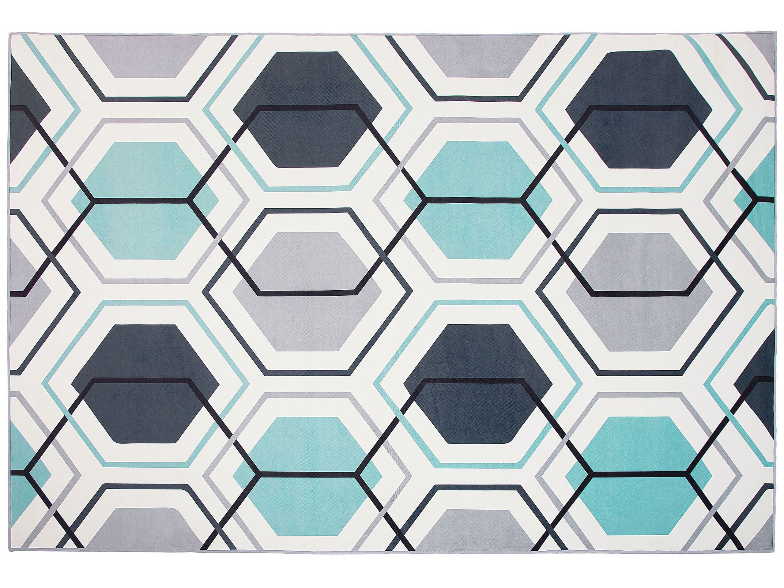 Area Rug 160x230cm Multicolour - Gemini Interiors