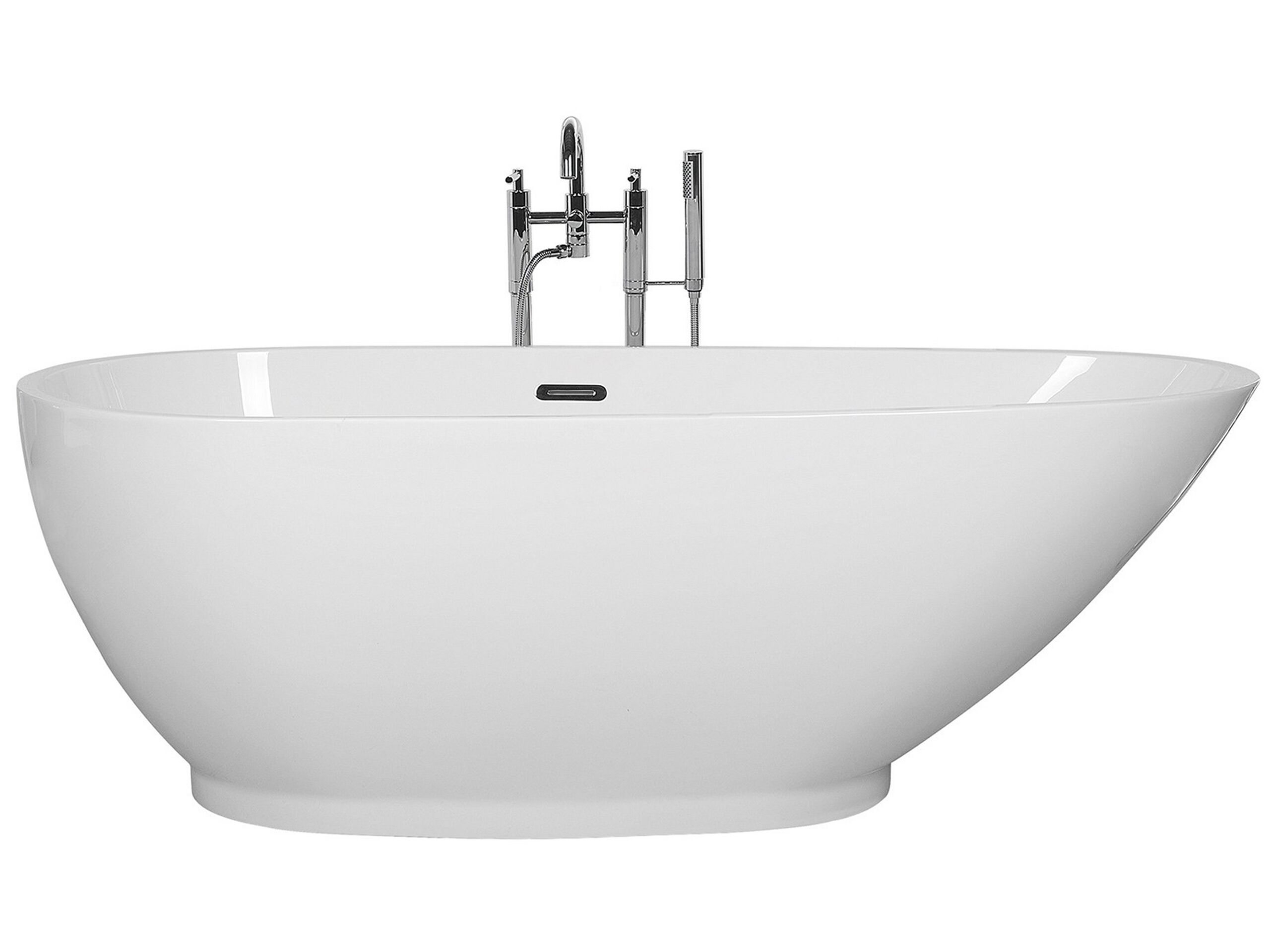 Freestanding Bath 1730 x 820 mm White GUIANA - Gemini Interiors