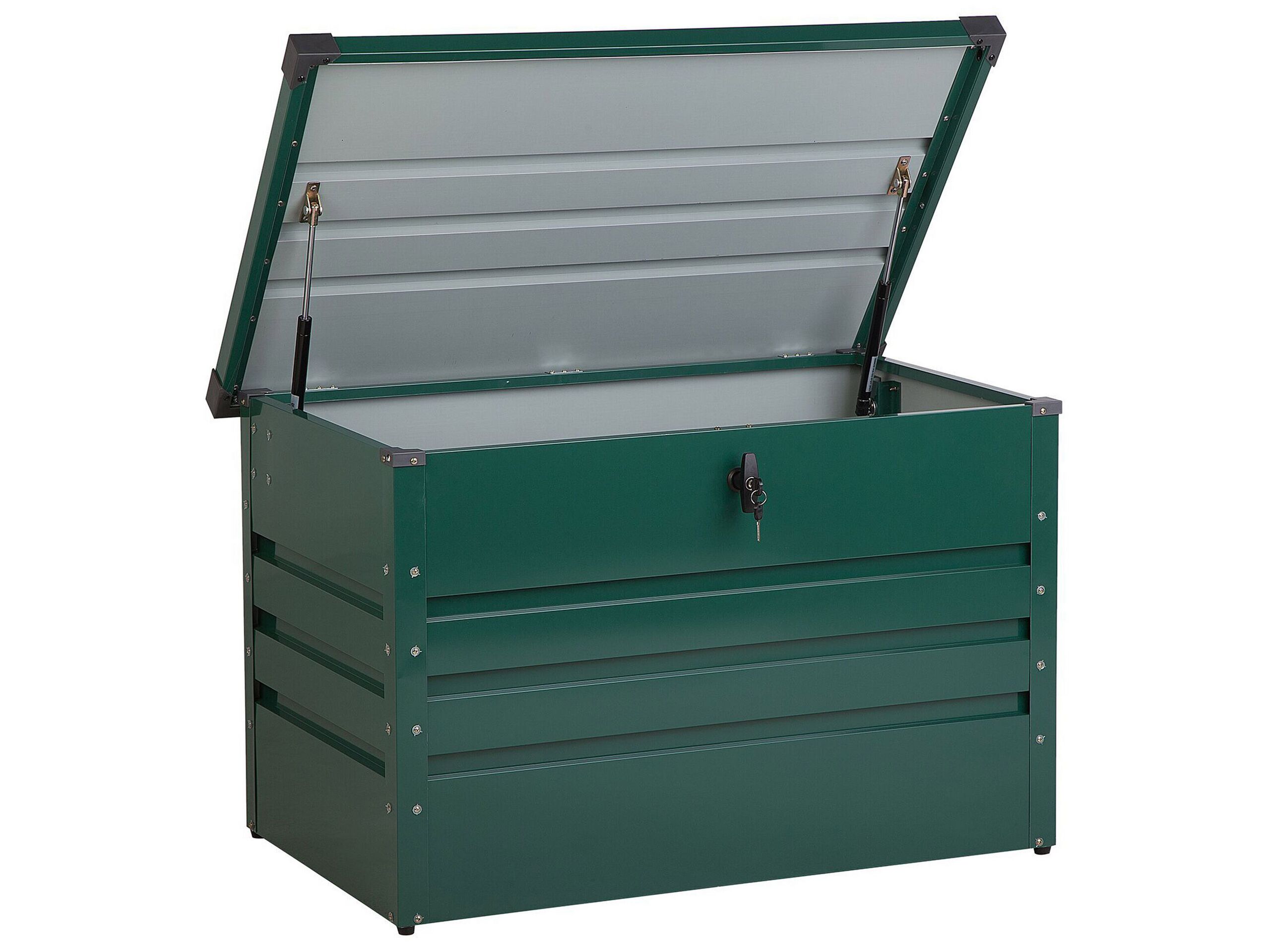 Garden Storage Box 100 x 62 cm Green CEBROSA - Gemini Interiors