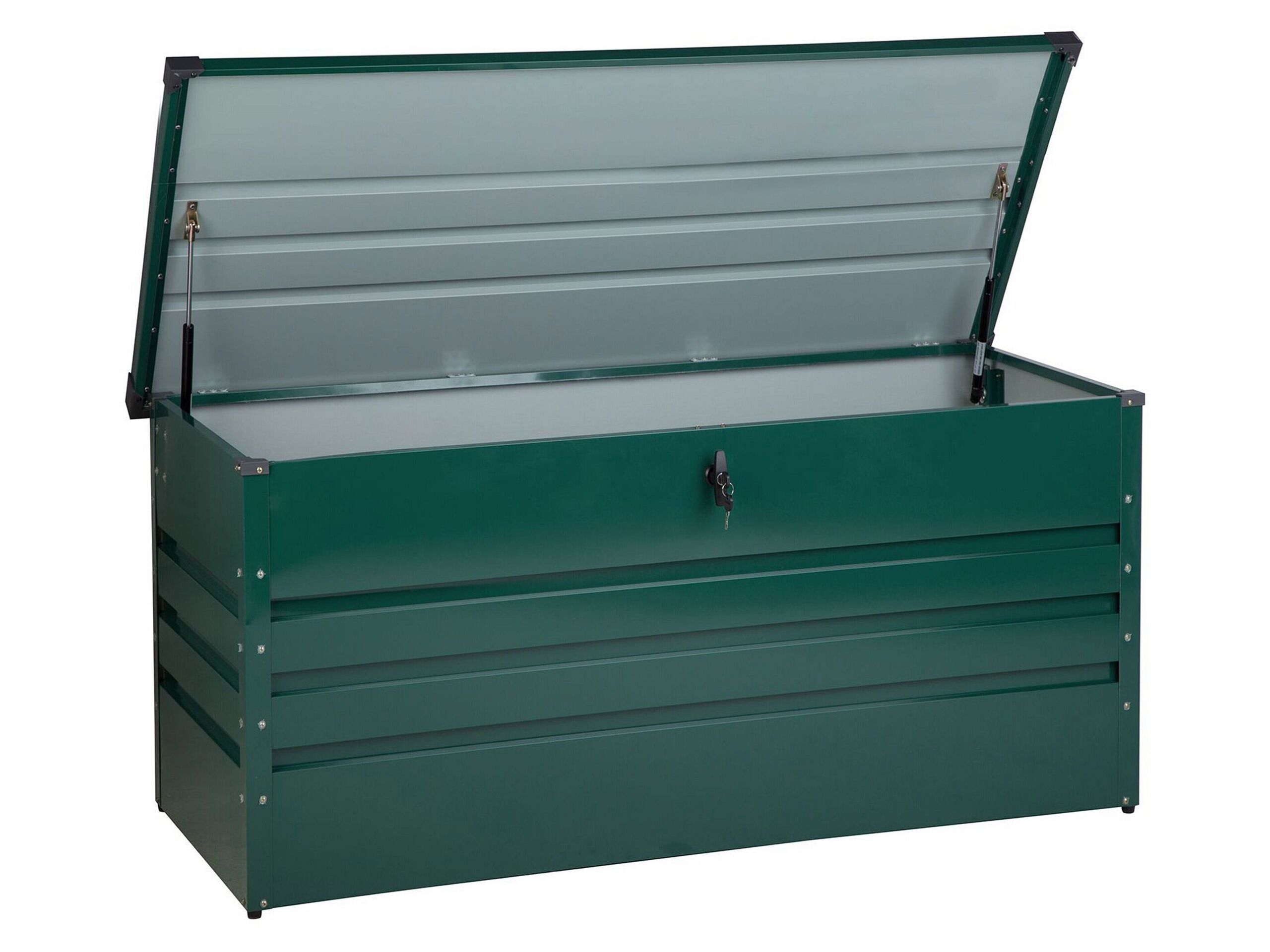 Garden Storage Box 132 x 62 cm Green CEBROSA - Gemini Interiors