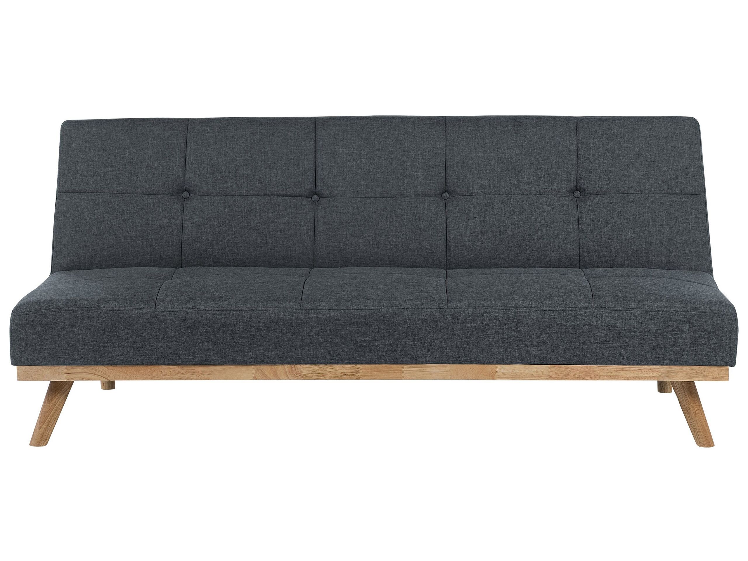 Fabric Sofa Bed Grey FROYA - Gemini Interiors