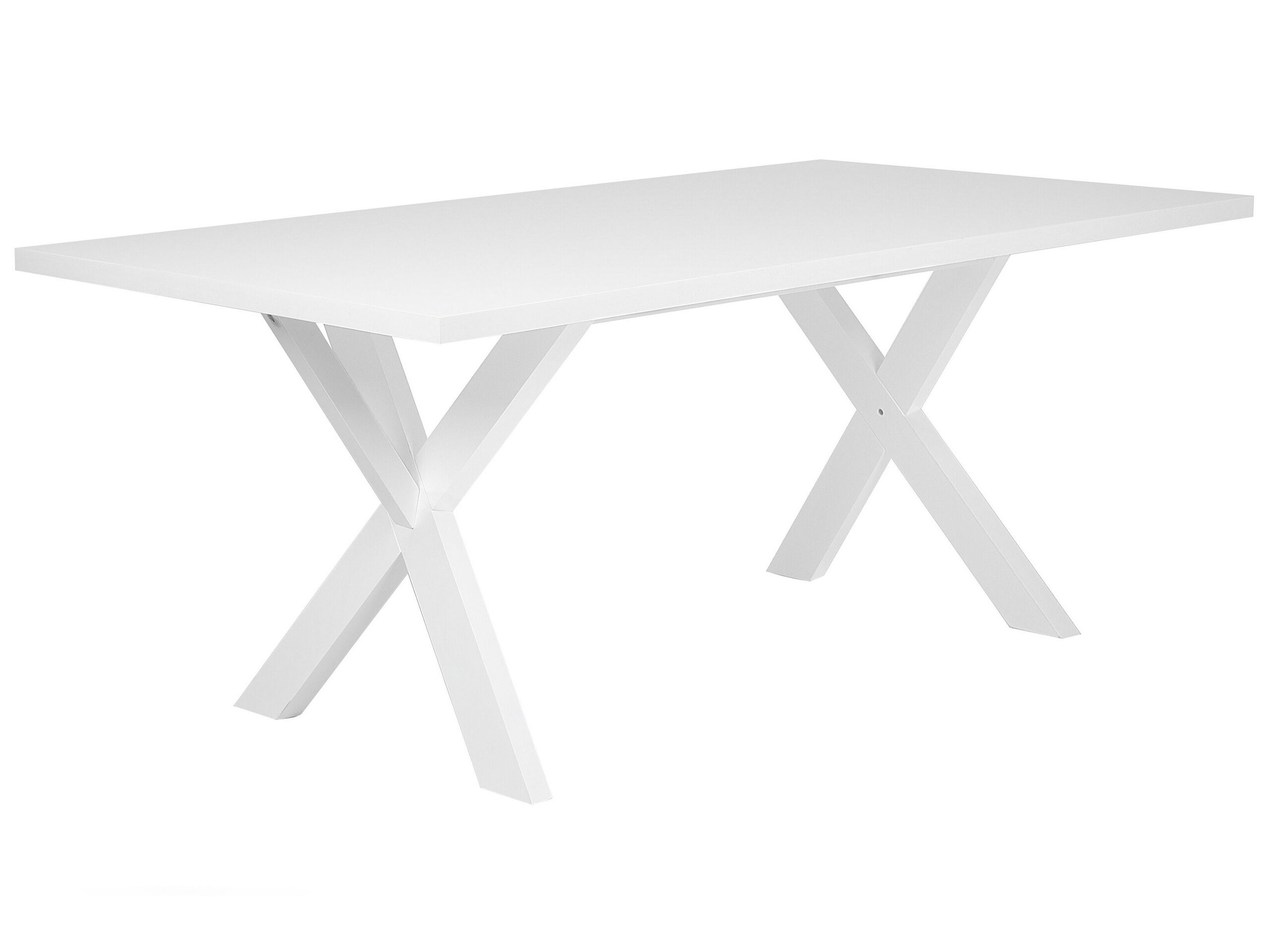 Dining Table 180 x 100 cm White LISALA - Gemini Interiors
