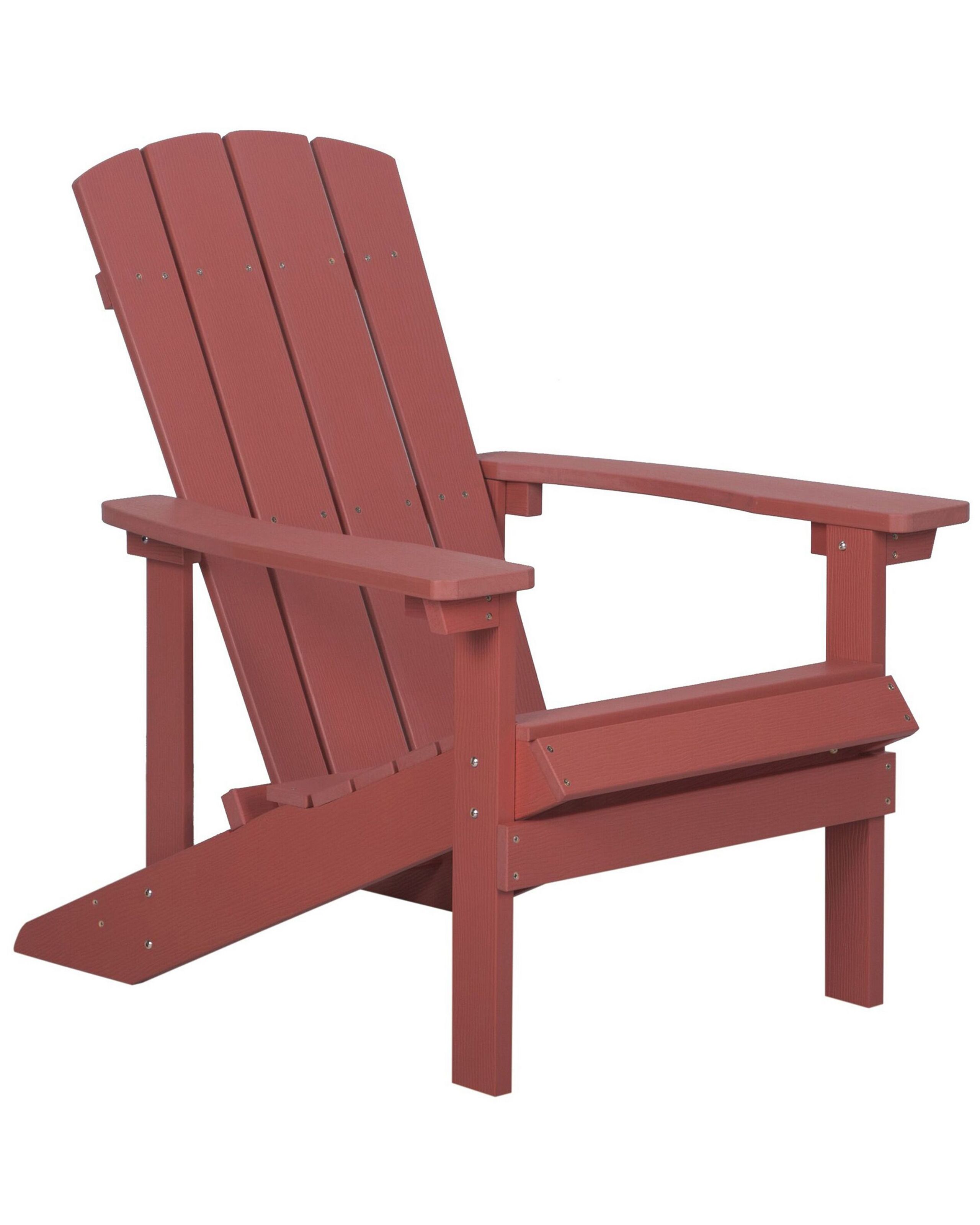 Garden Chair Red ADIRONDACK - Gemini Interiors