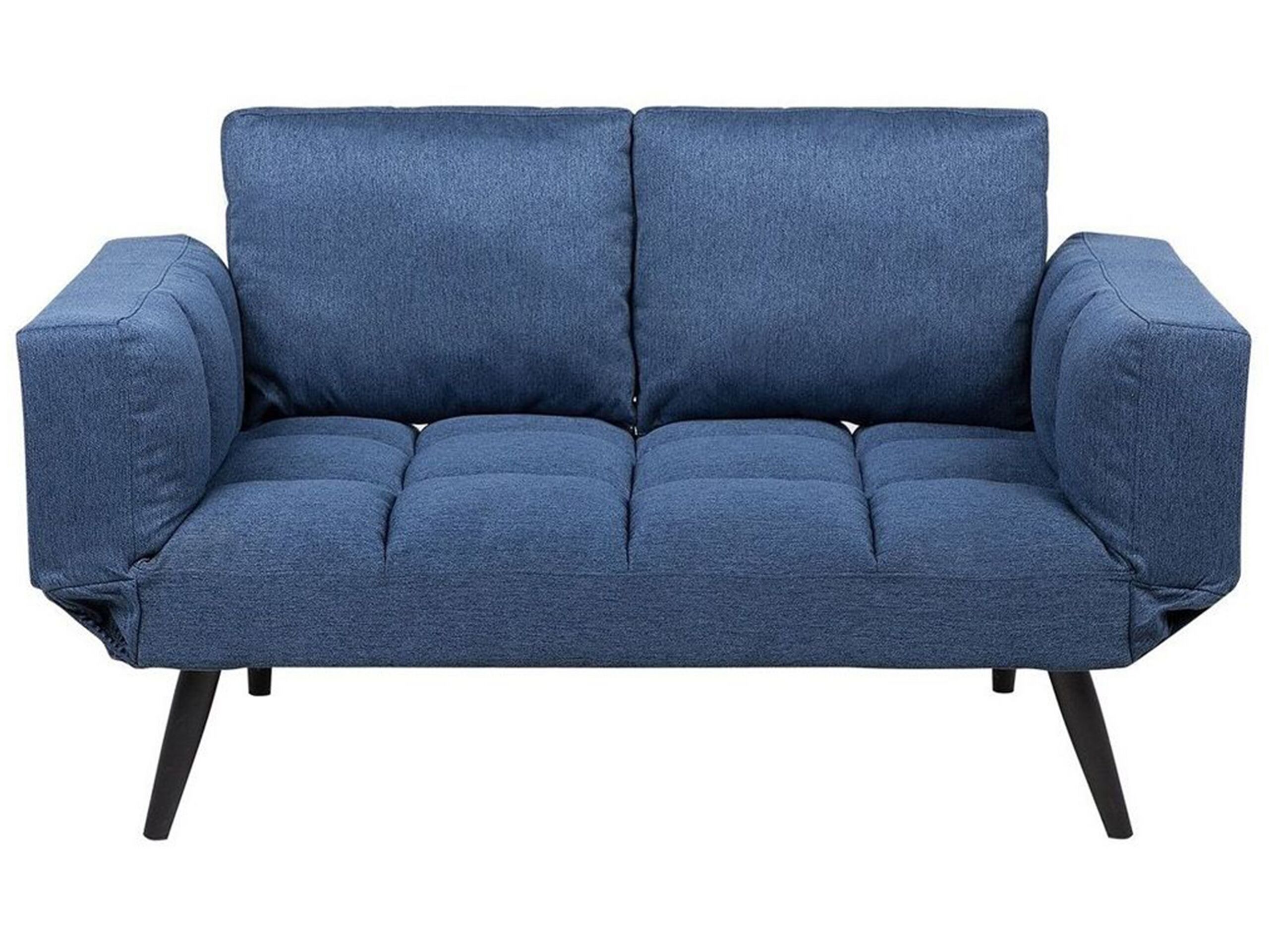 Fabric Sofa Bed Navy Blue BREKKE - Gemini Interiors