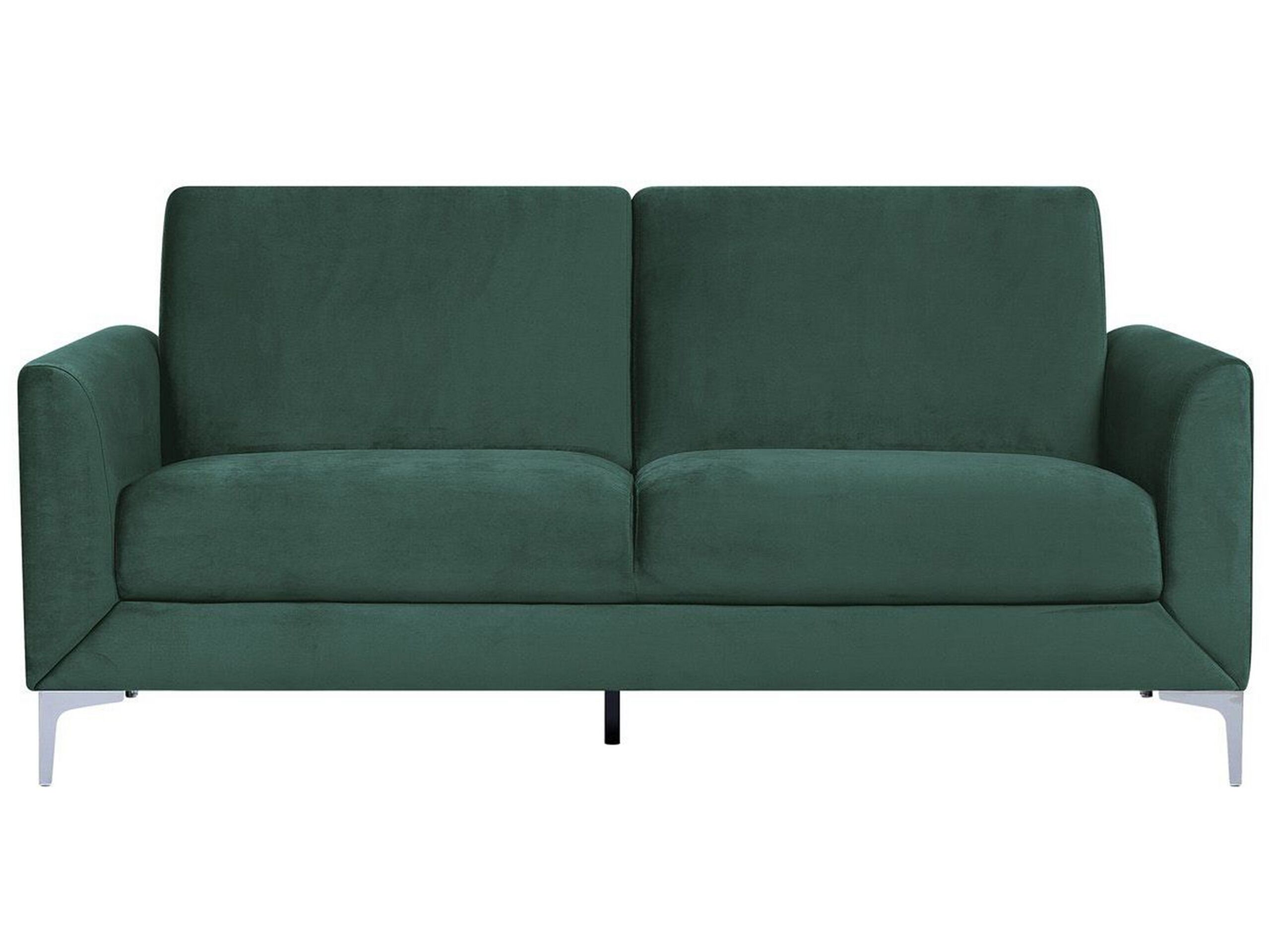 3 Seater Velvet Sofa Green FENES - Gemini Interiors
