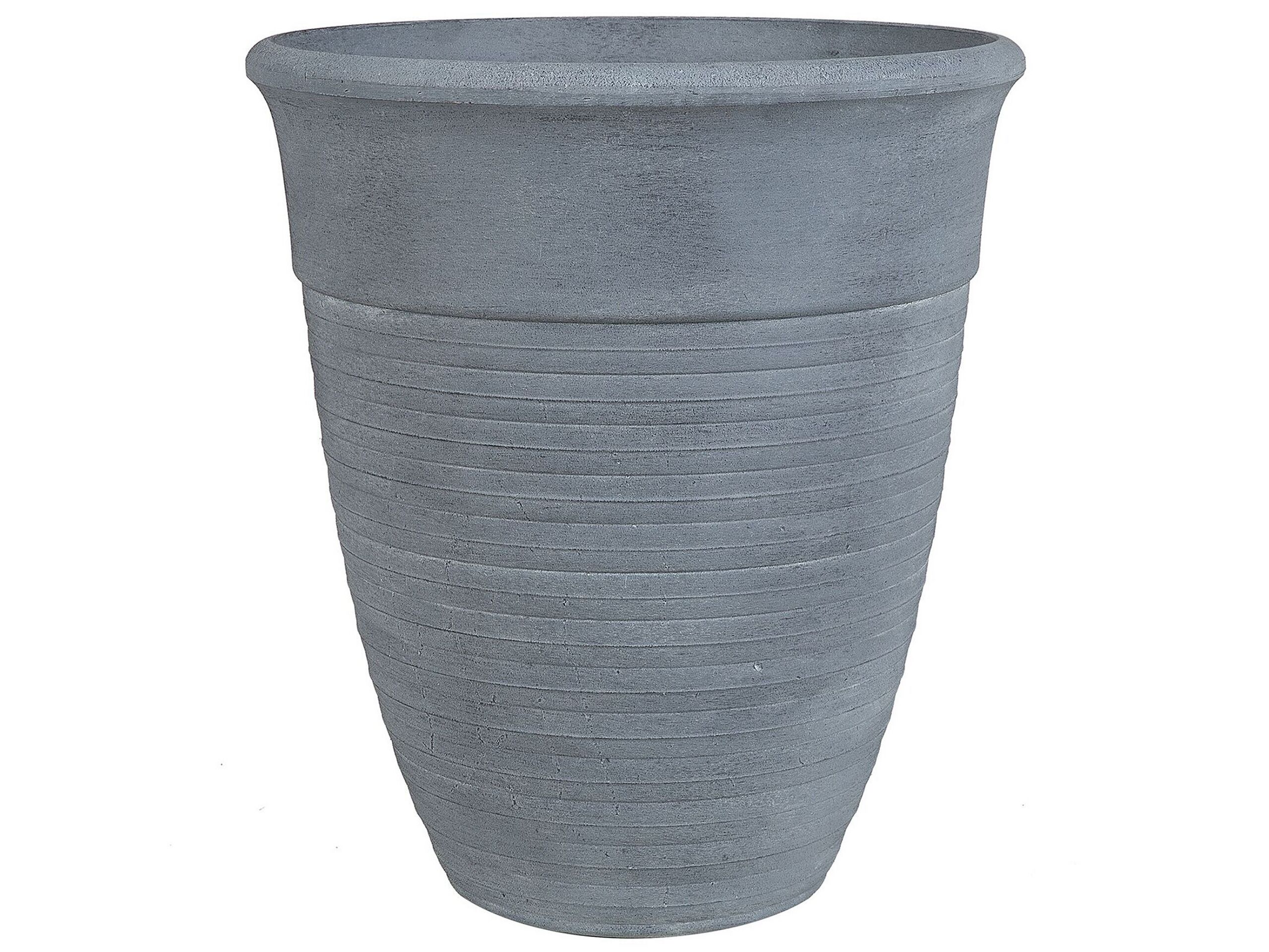 Plant Pot âŒ€ 50 cm Grey KATALIMA - Gemini Interiors