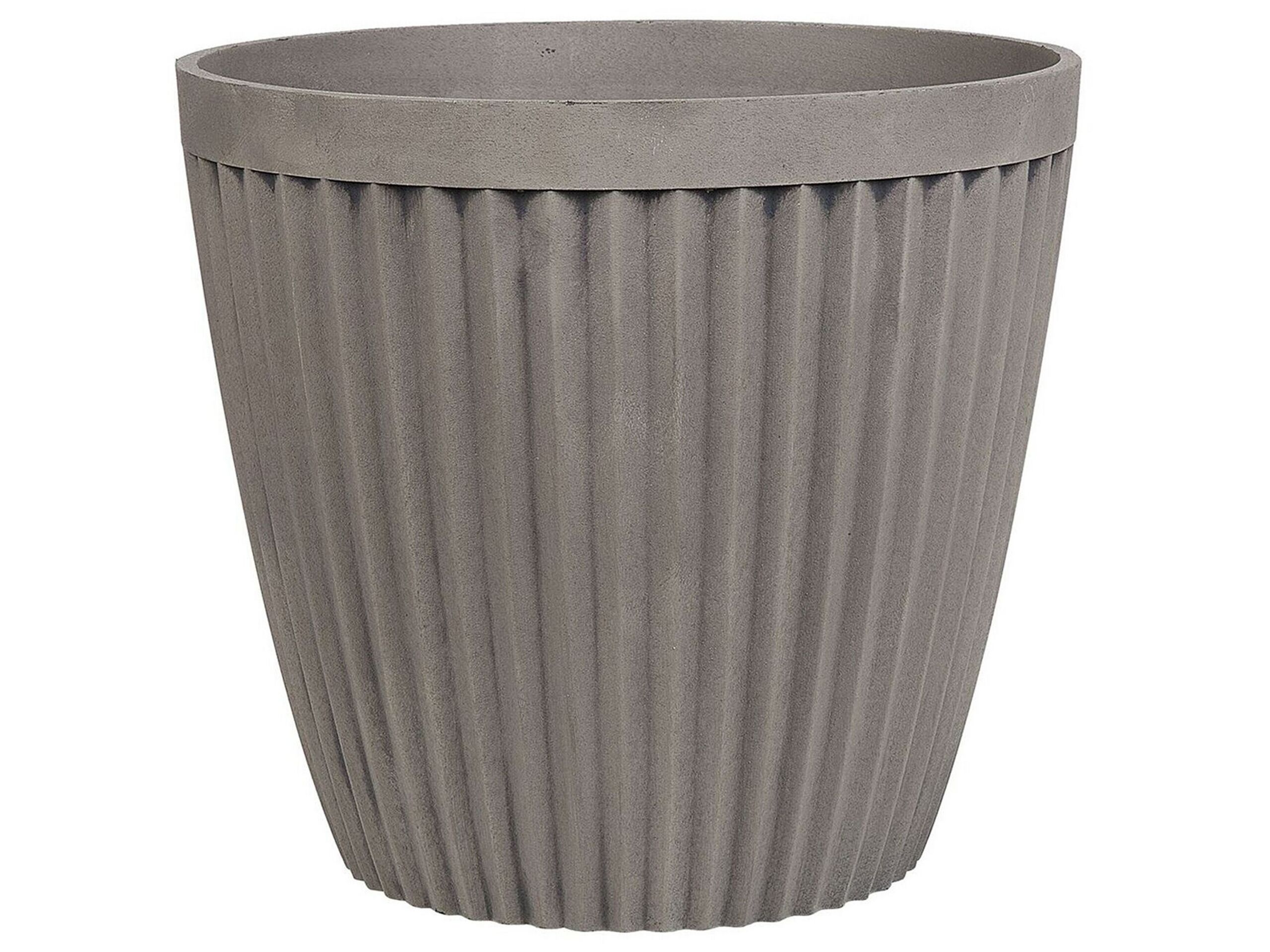 Plant Pot âŒ€ 44 cm Taupe POKA - Gemini Interiors