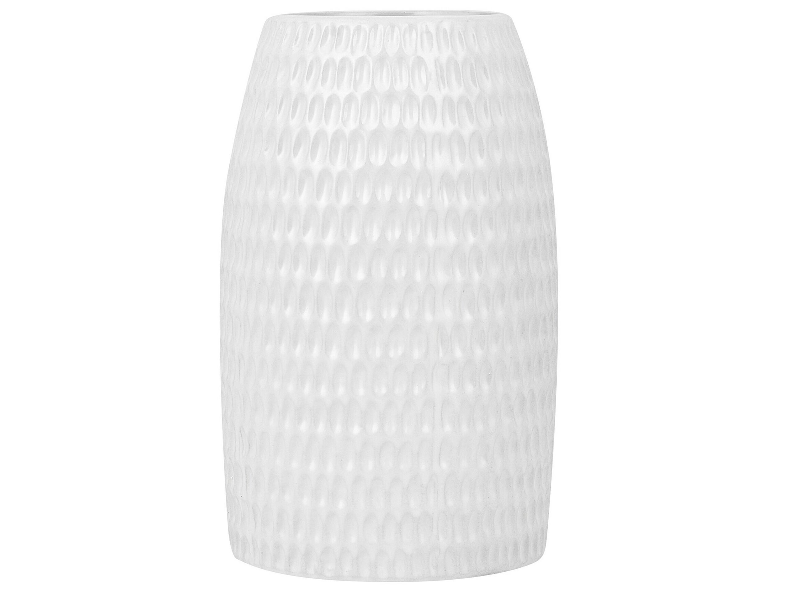 Stoneware Decorative Vase 25 White - Gemini Interiors