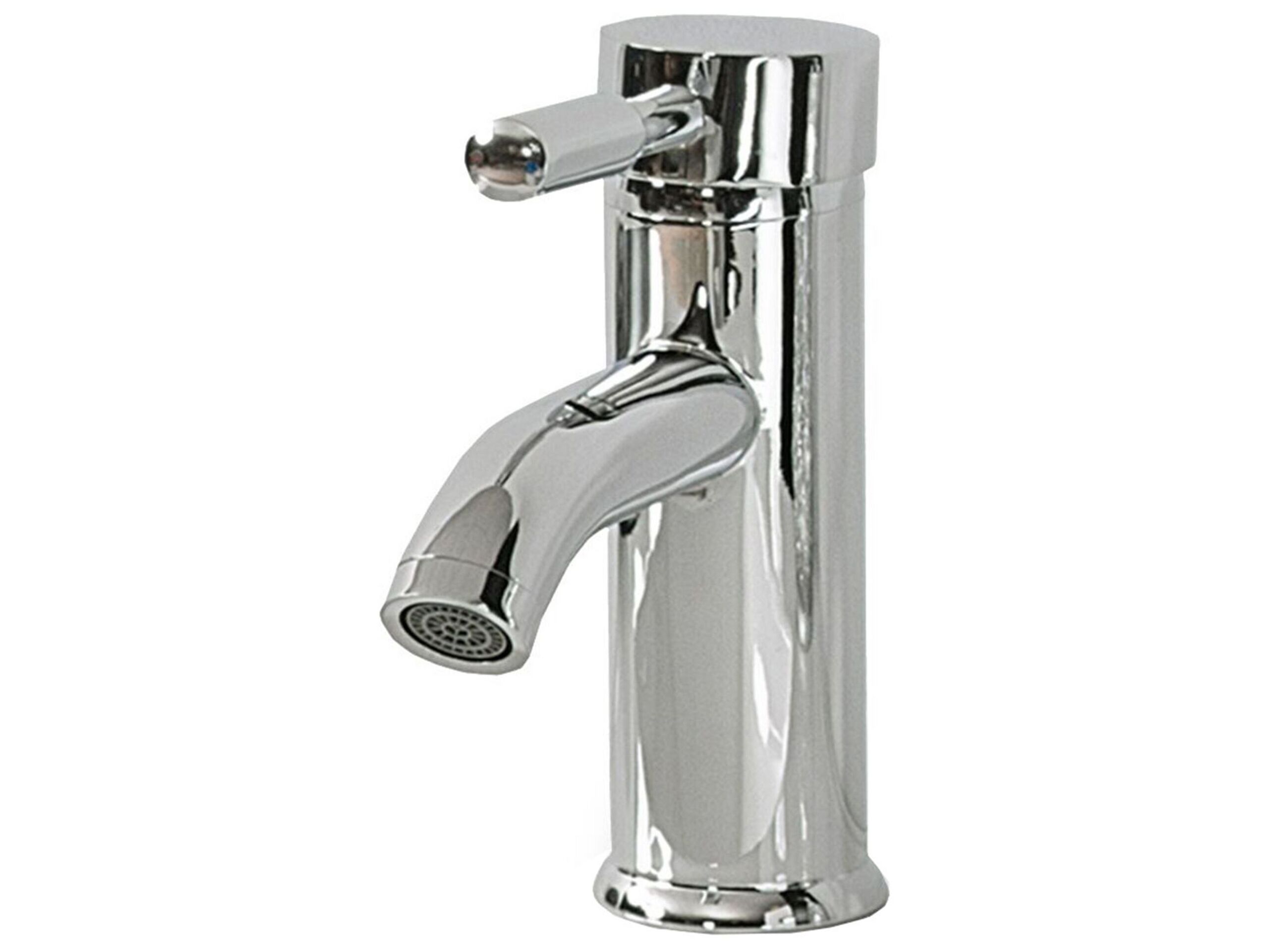 Mono Bathroom Basin Tap Silver RUSUMO - Gemini Interiors