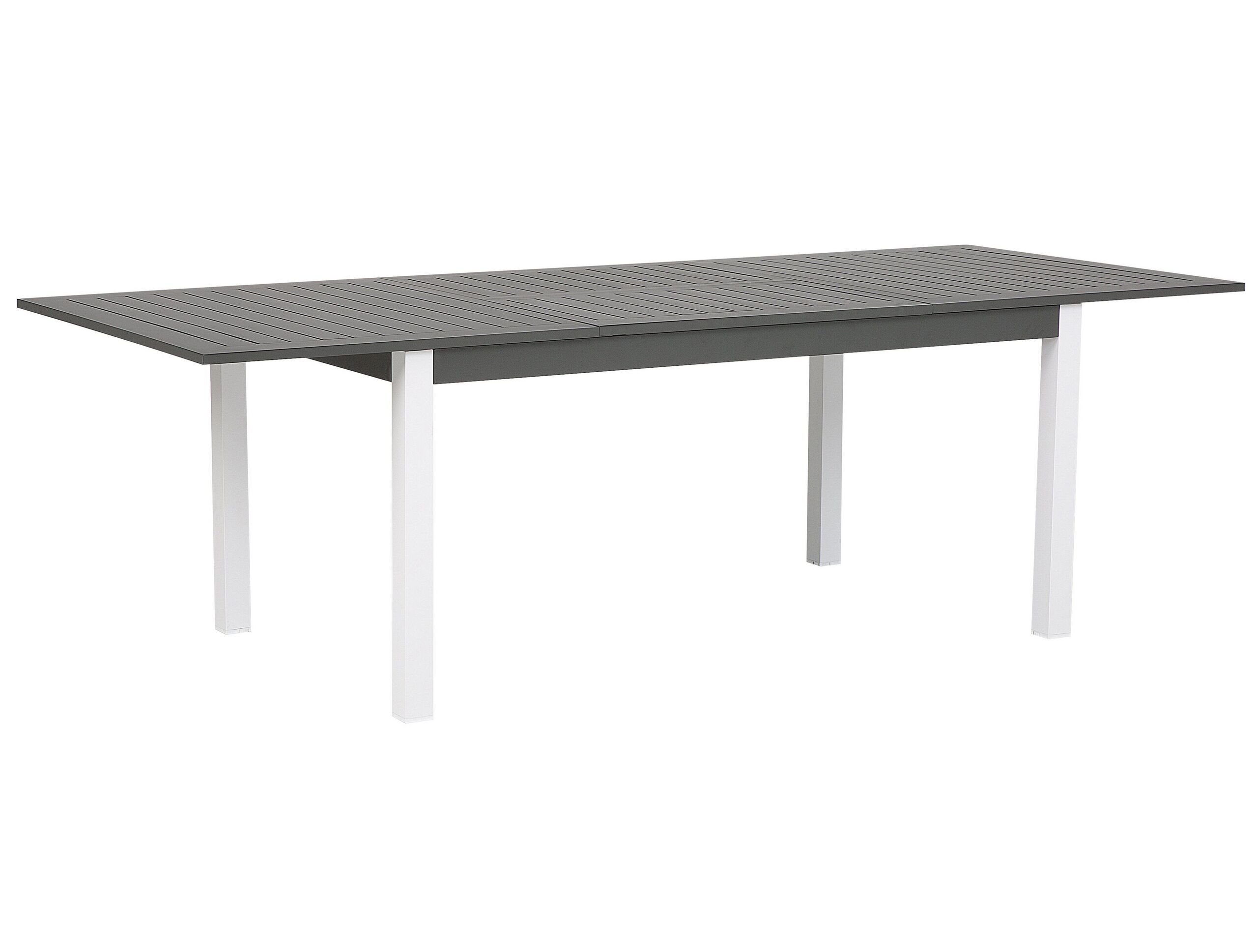 Extending Garden Table 168/248 x 100 cm Grey PANCOLE - Gemini Interiors