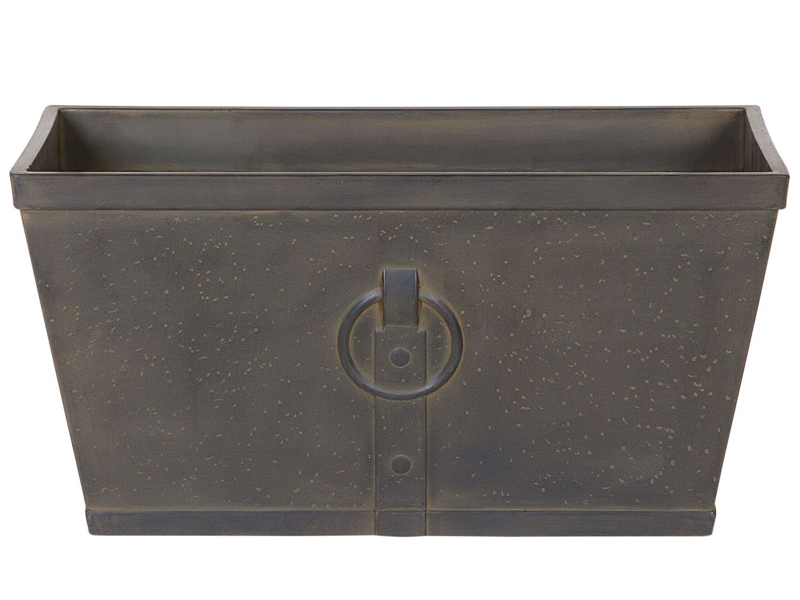 Plant Pot 60 x 30 x 30 cm Brown PORIA - Gemini Interiors