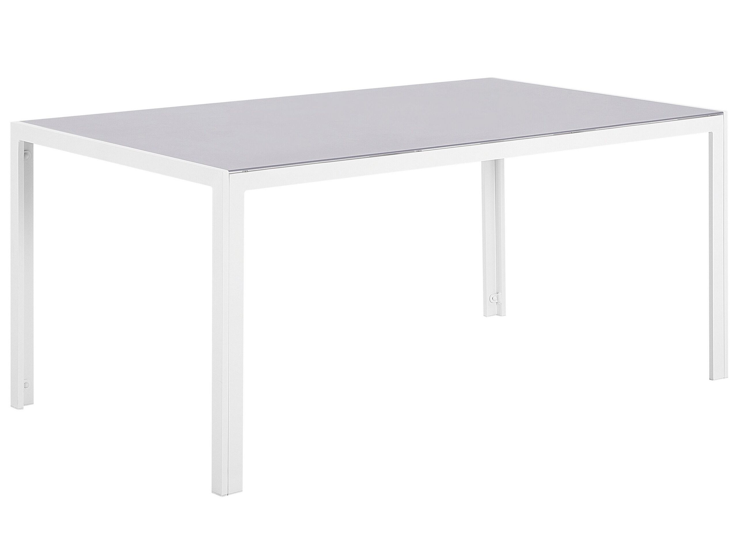 Garden Dining Table 160 x 90 cm Grey CATANIA - Gemini Interiors
