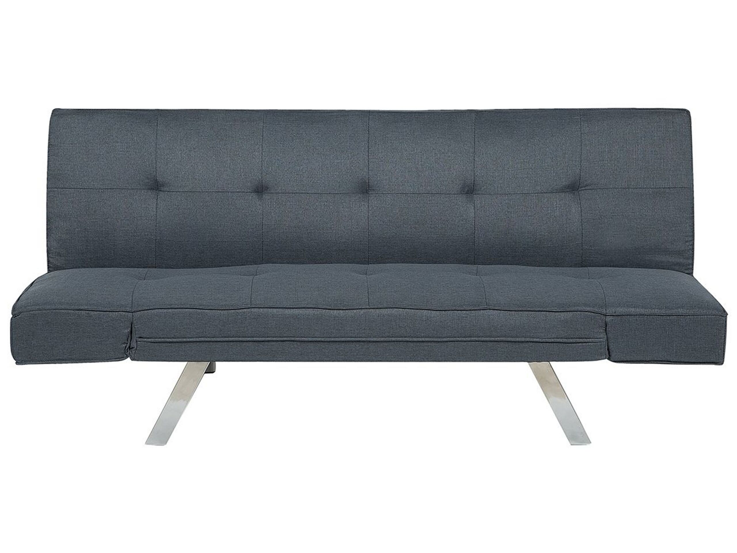 Fabric Sofa Bed Dark Blue BRISTOL II - Gemini Interiors