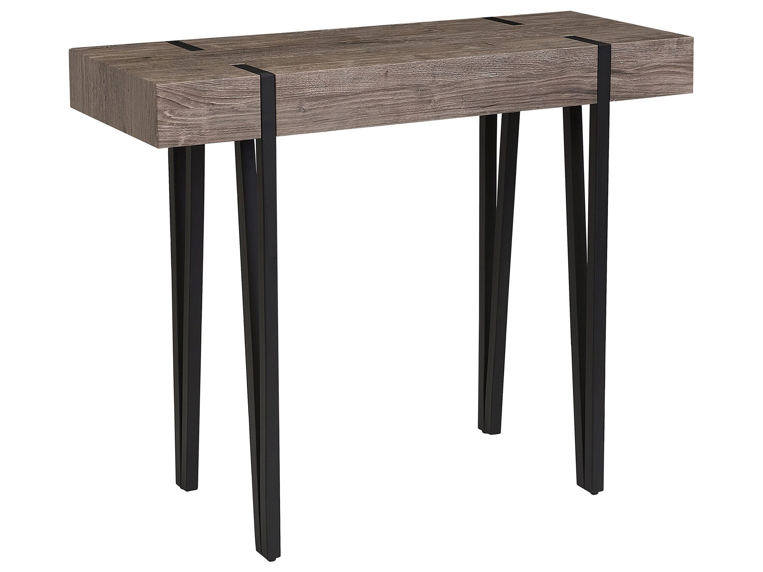 Console Table Dark Wood ADENA - Gemini Interiors