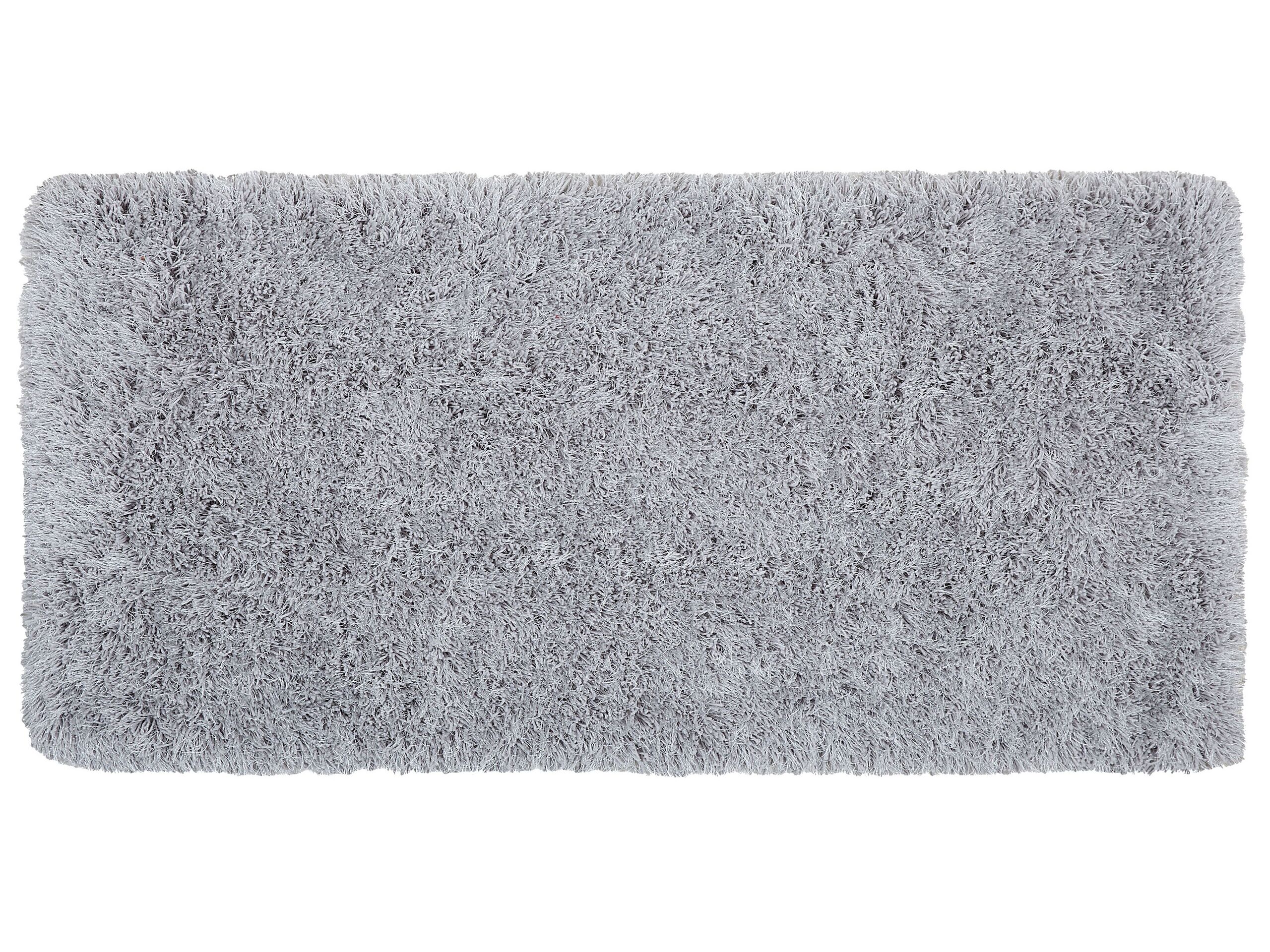 Shaggy Area Rug 80x150cm Grey - Gemini Interiors