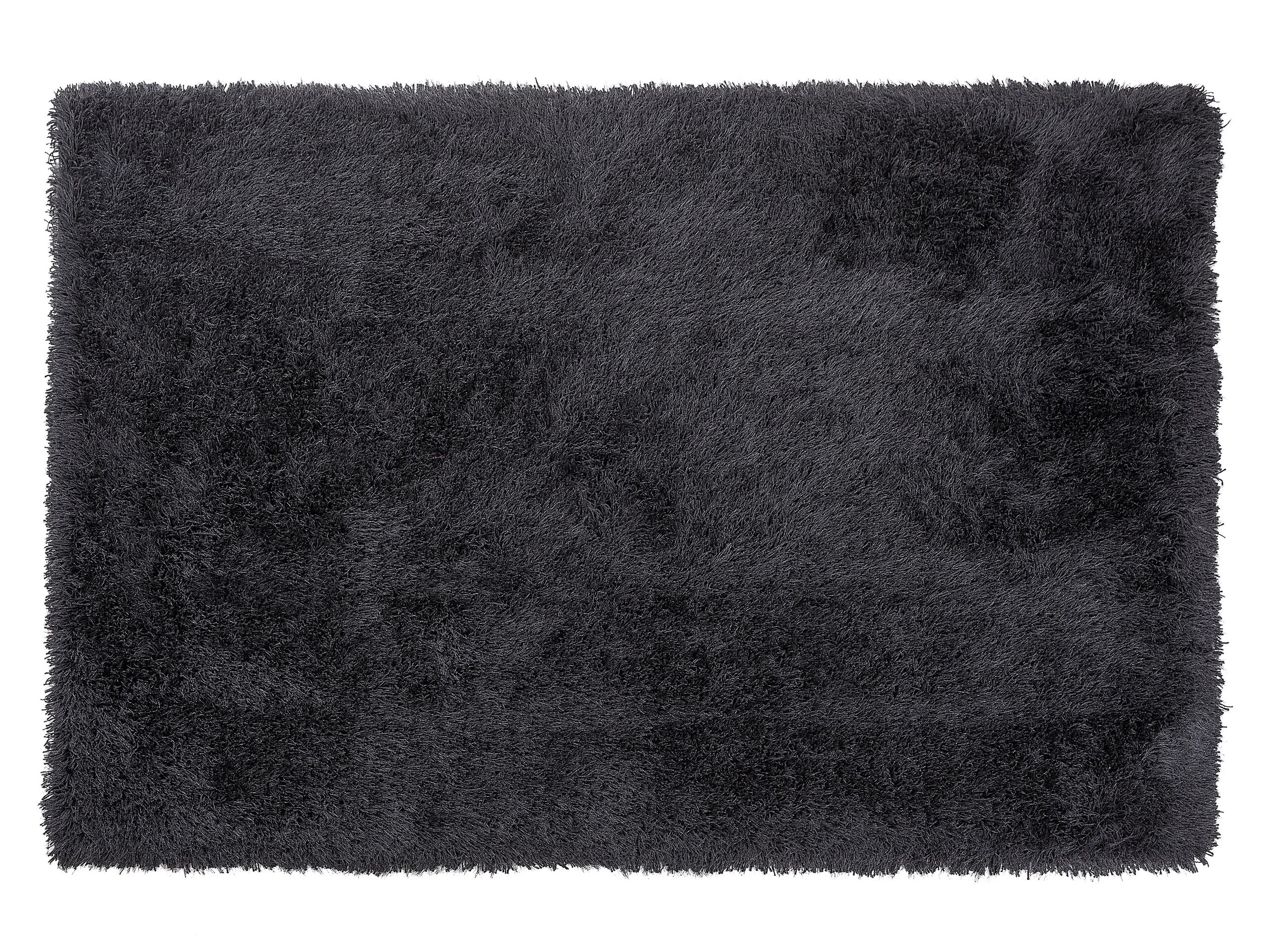 Shaggy Area Rug 140x200cm Black - Gemini Interiors