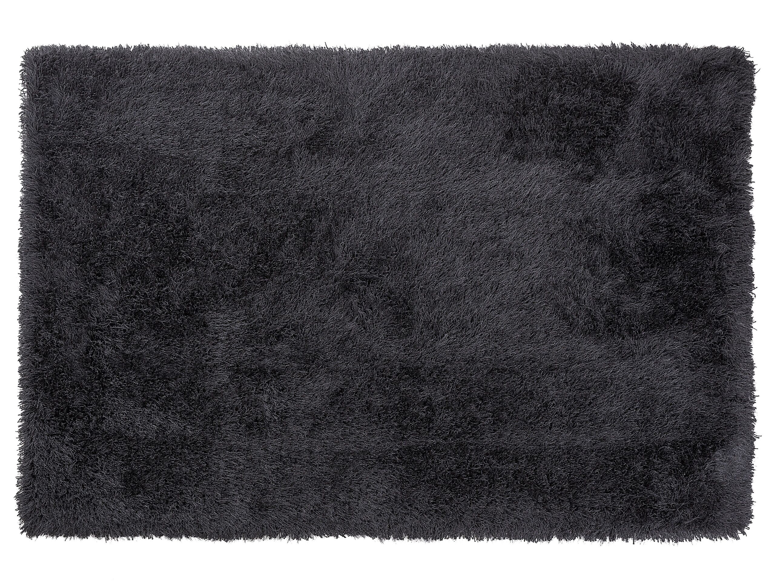 Shaggy Area Rug 160x230cm Black - Gemini Interiors