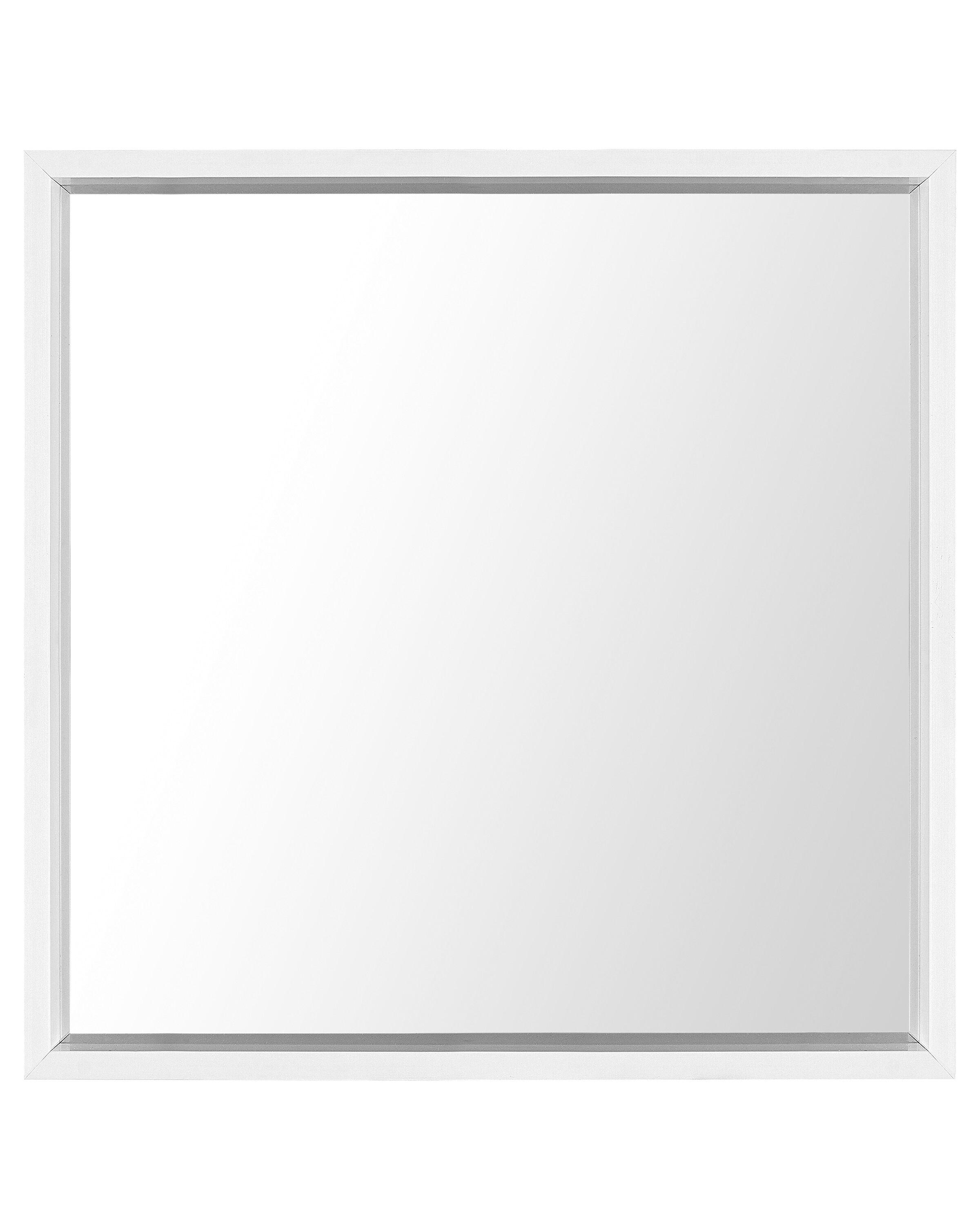 Wall Mirror 50x50cm White - Gemini Interiors