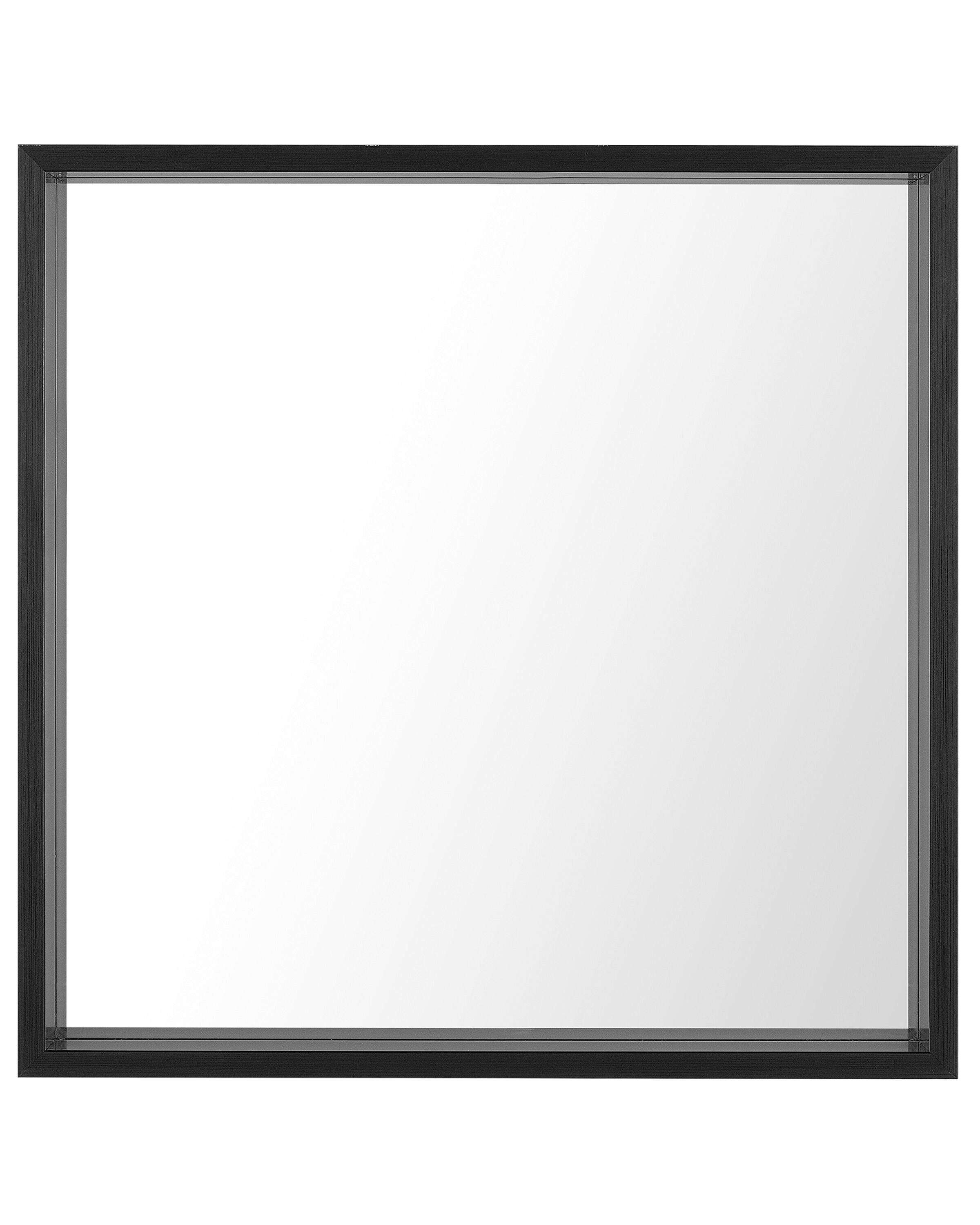 Wall Mirror 50x50cm Black - Gemini Interiors