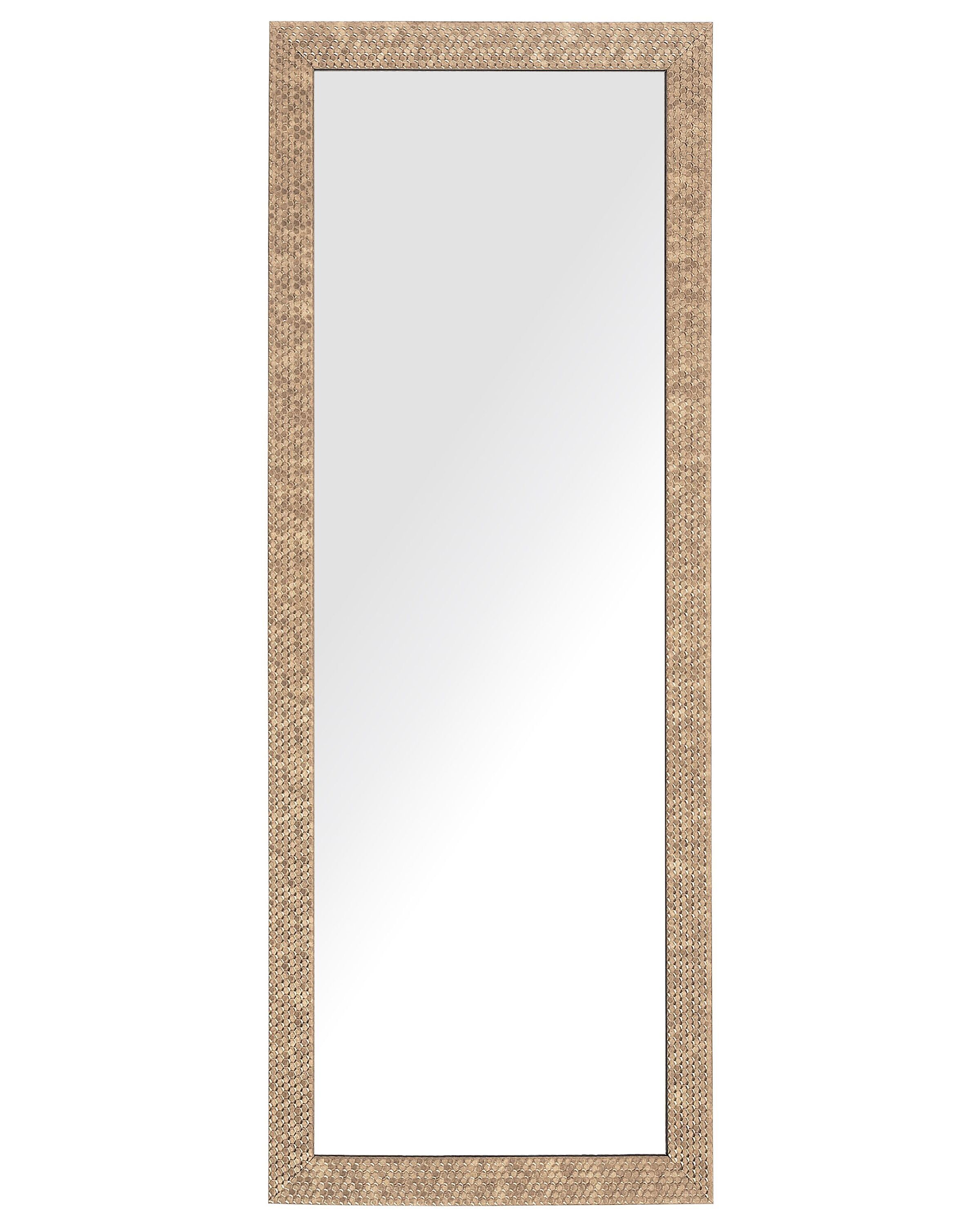 Wall Mirror 50x130 Brass - Gemini Interiors