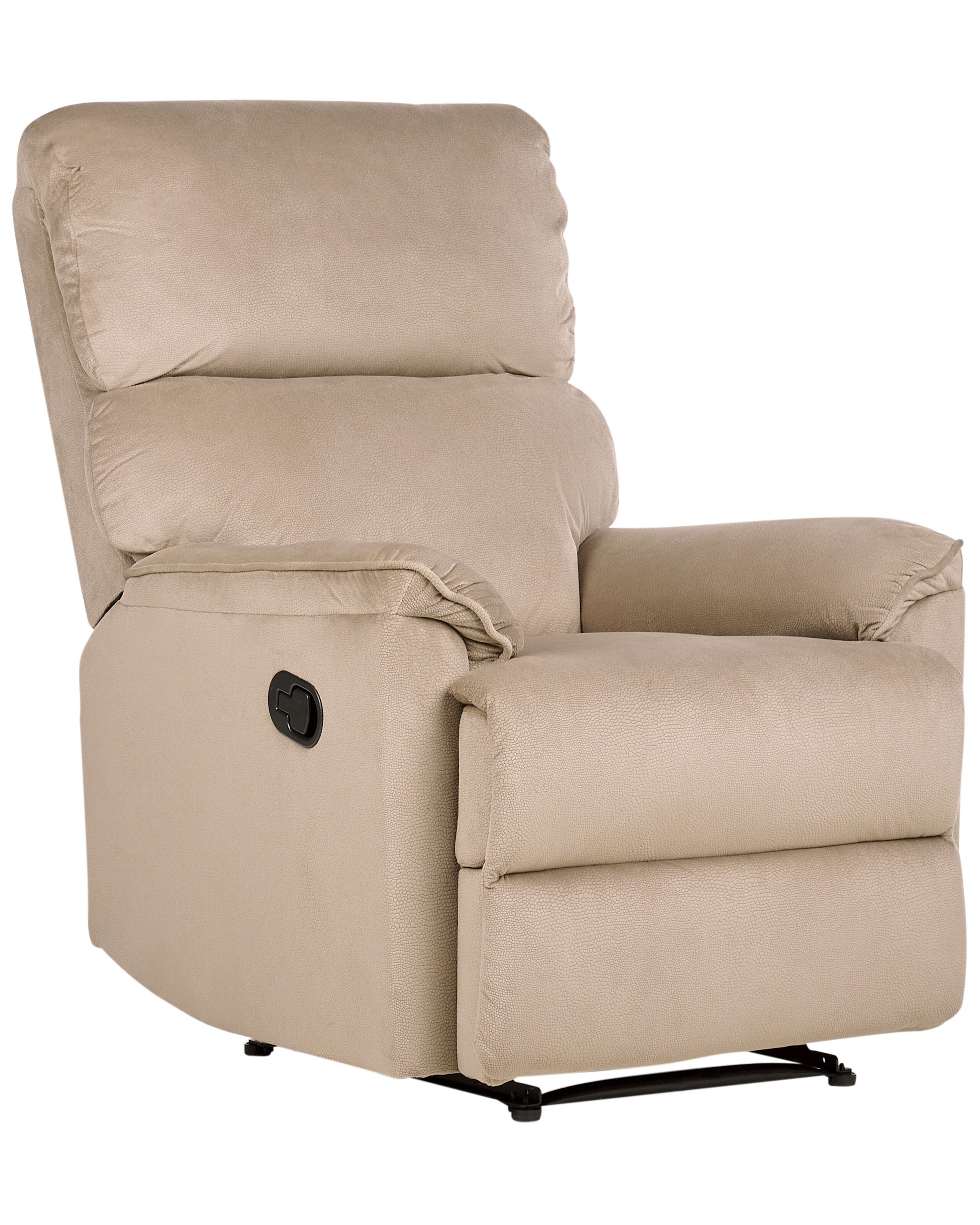 Fabric Armchair Brown EVERTON - Gemini Interiors