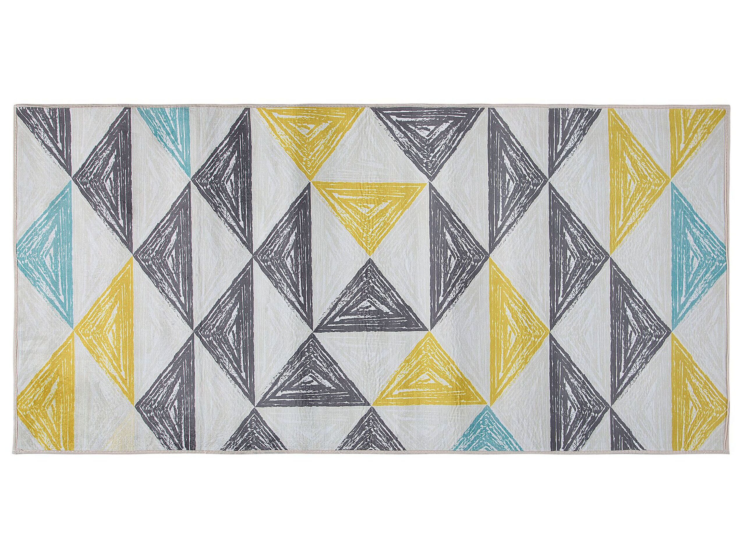 Area Rug 80x150cm Multicolour - Gemini Interiors
