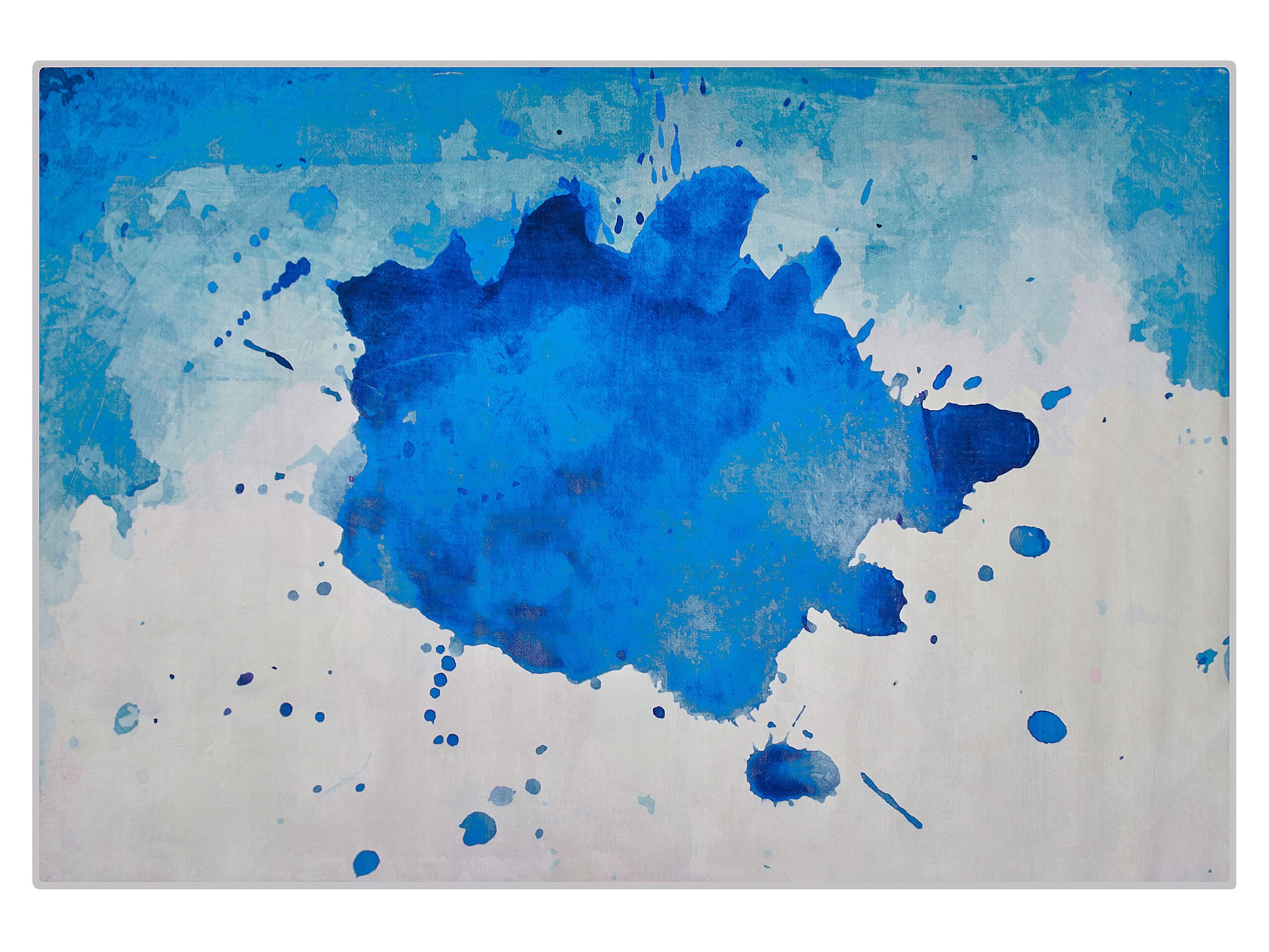 Area Rug 140x200cm Blue - Gemini Interiors