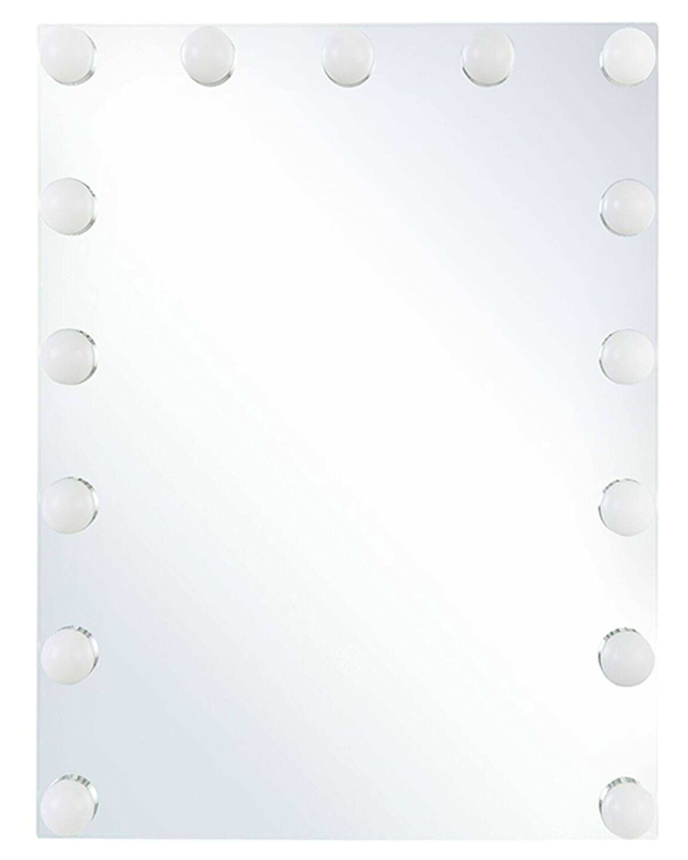 Metal LED Wall Vanity Mirror - Gemini Interiors